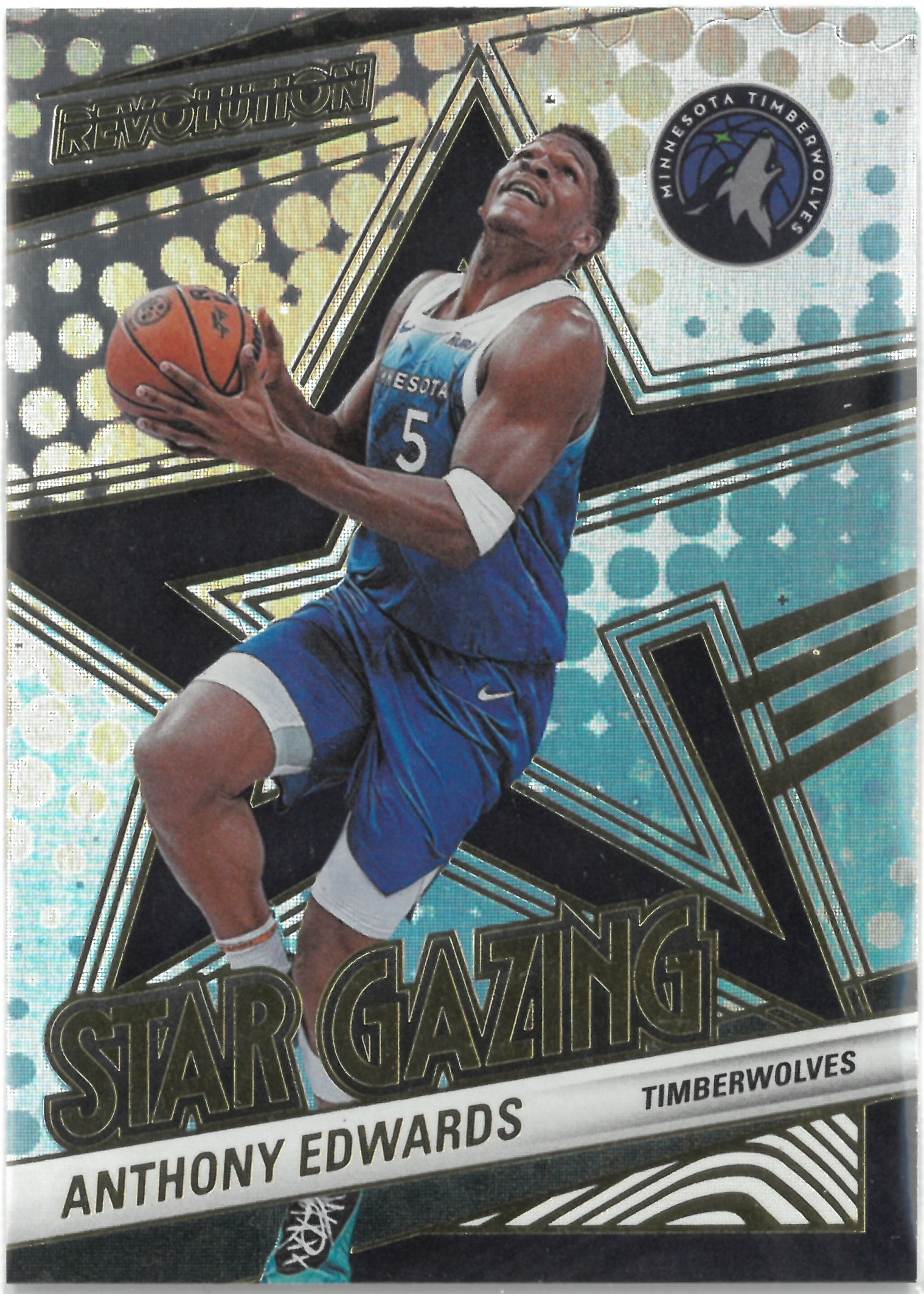 2024-25 PANINI REVOLUTION "Anthony Edwards" Star Gazing No.22(アンソニー・エドワーズ)