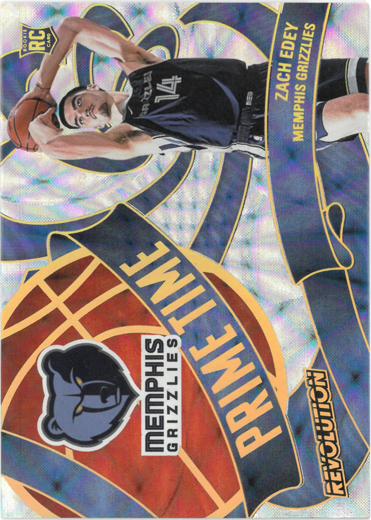 2024-25 PANINI REVOLUTION "Zach Edey" Prime Time No.11(ザック・イディー)