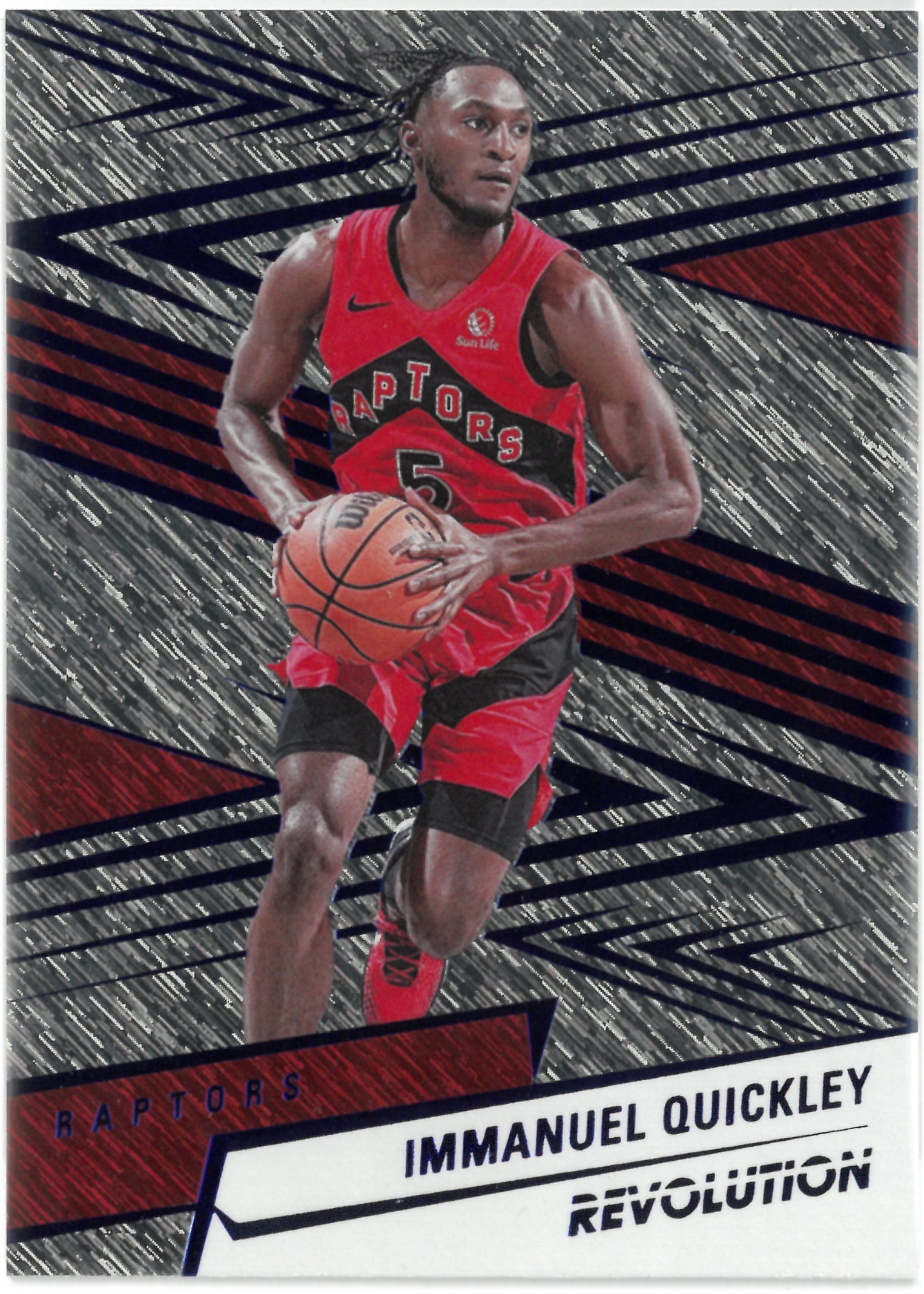 2024-25 PANINI REVOLUTION "Immanuel Quickley" Storml No.56(イマニュエル・クイックリー)