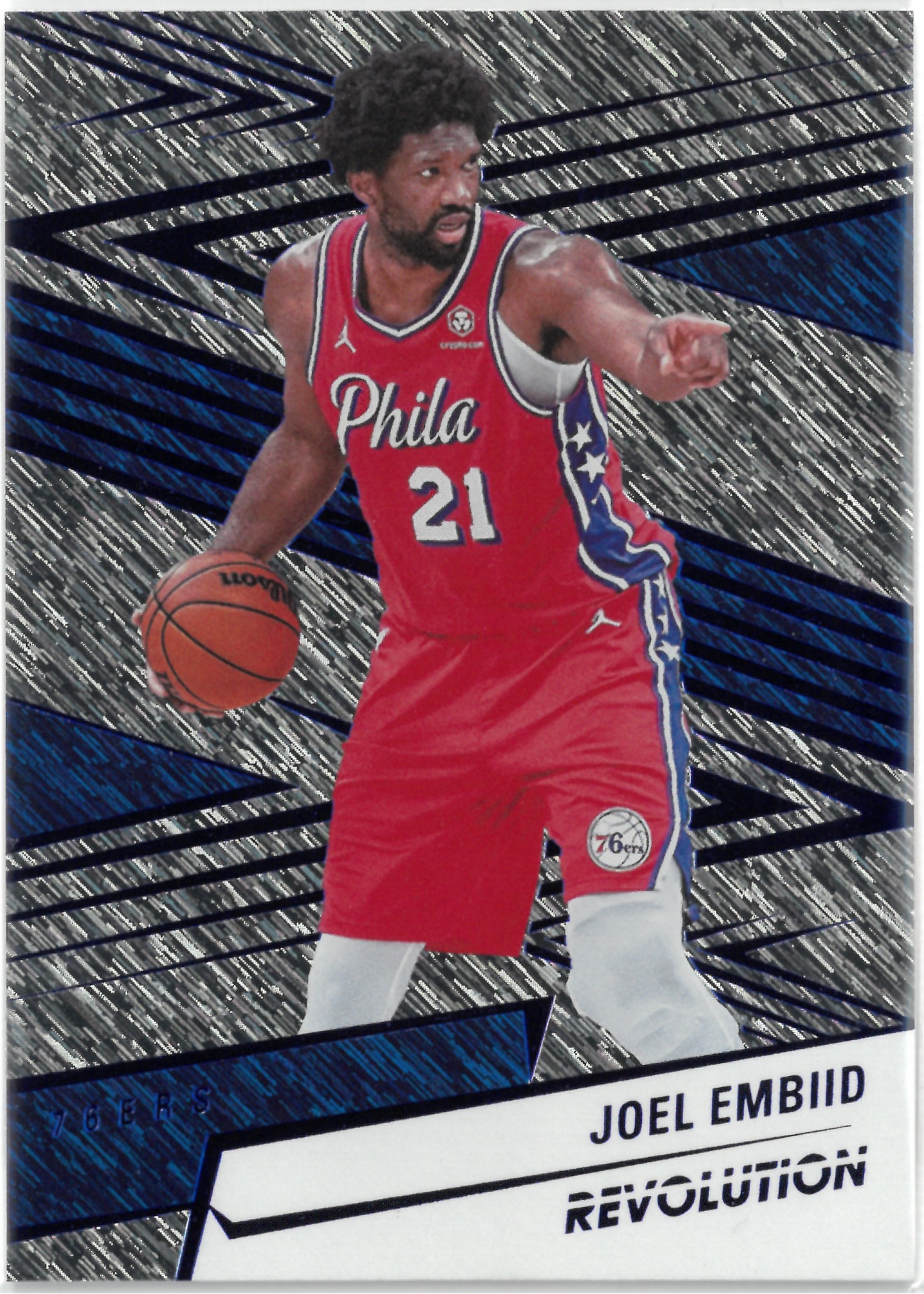 2024-25 PANINI REVOLUTION "Joel Embiid" Storml No.38(ジョエル・エンビード)