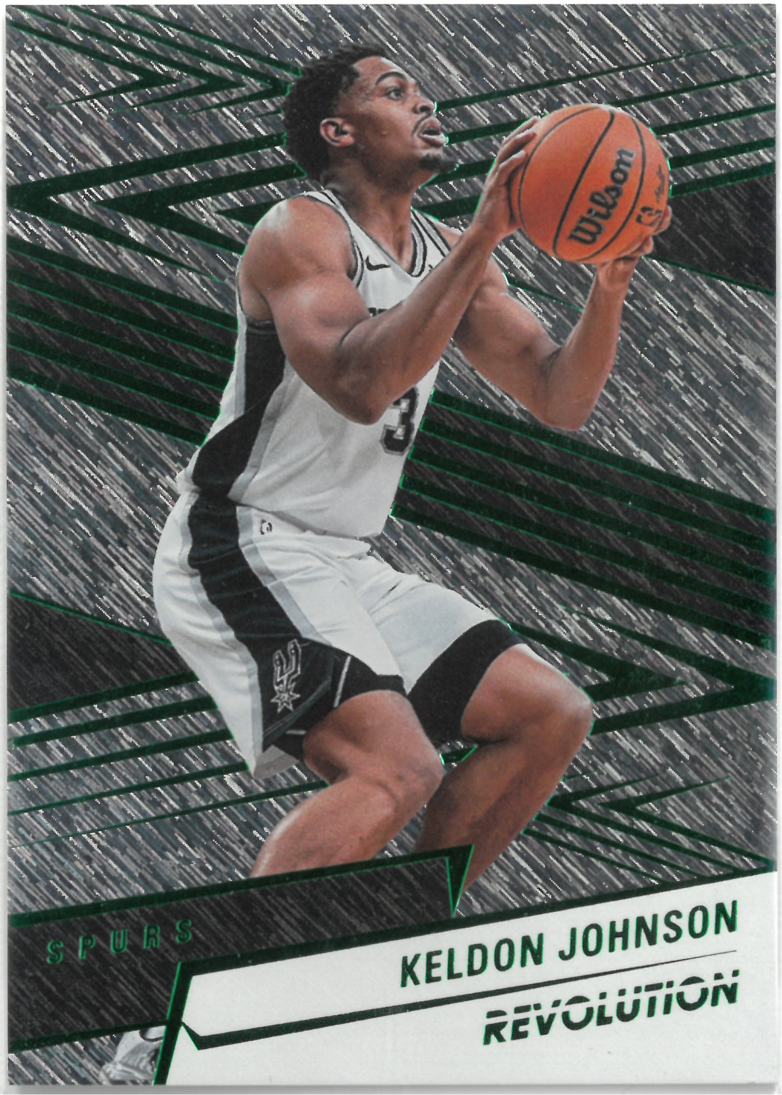 2024-25 PANINI REVOLUTION "Keldon Johnson"【049/149】Storml No.7(ケルドン・ジョンソン)