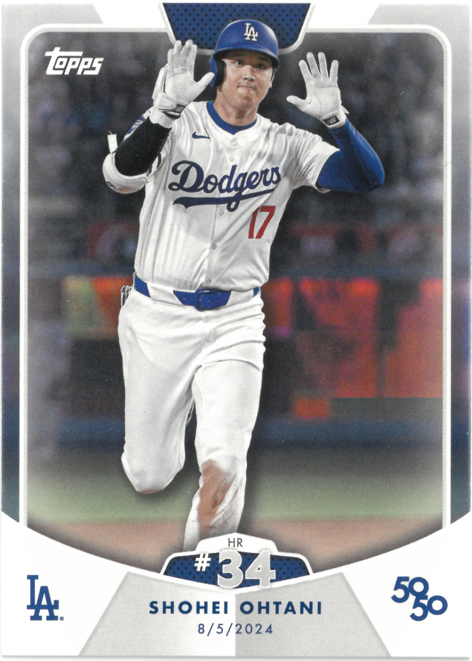 2024 Topps "Shohei Ohtani" #HR#34(大谷 翔平)