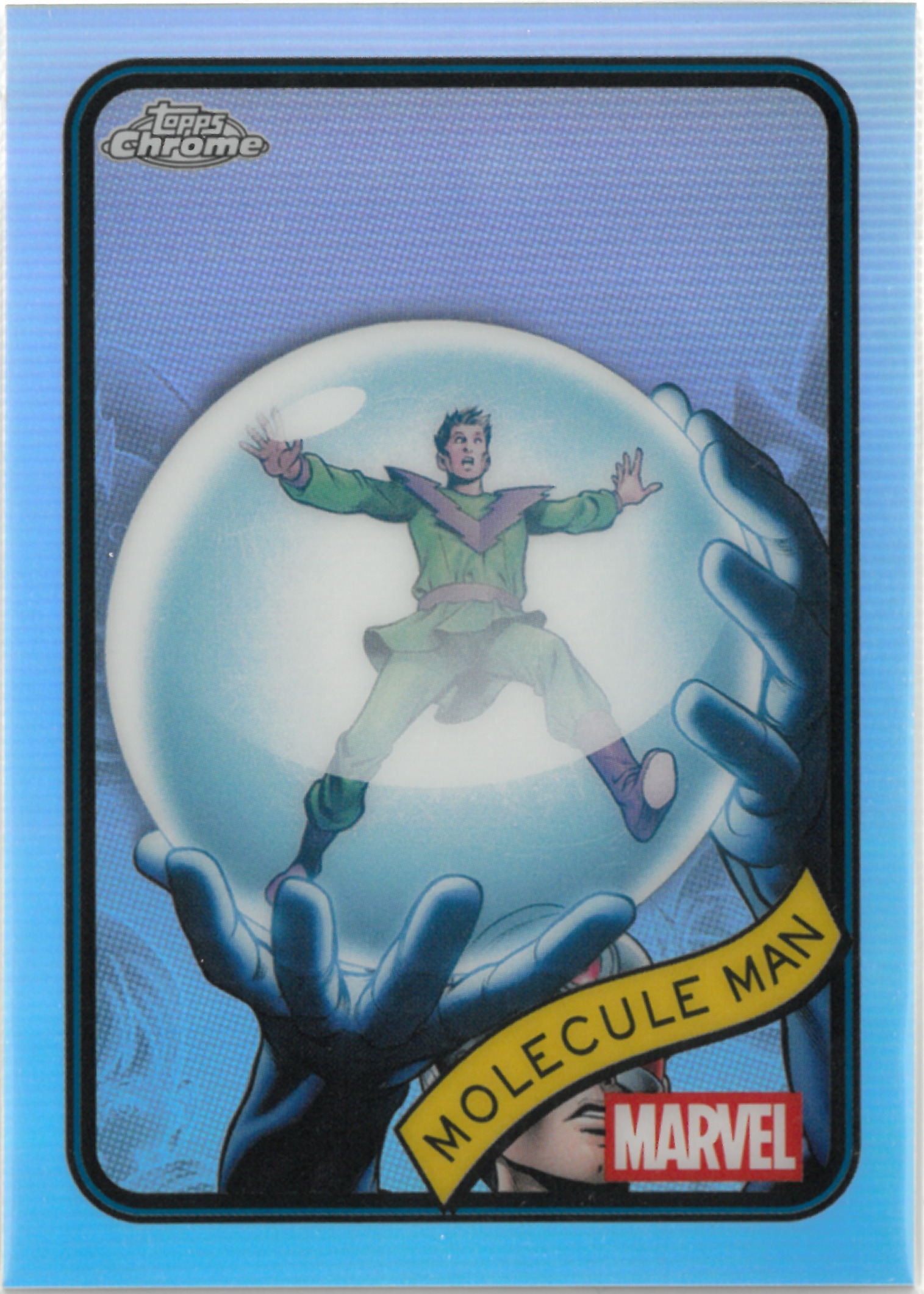 2025 Topps Chrome MARVEL "Molecule Man" REFRACTOR #21(モレキュラー・マン)