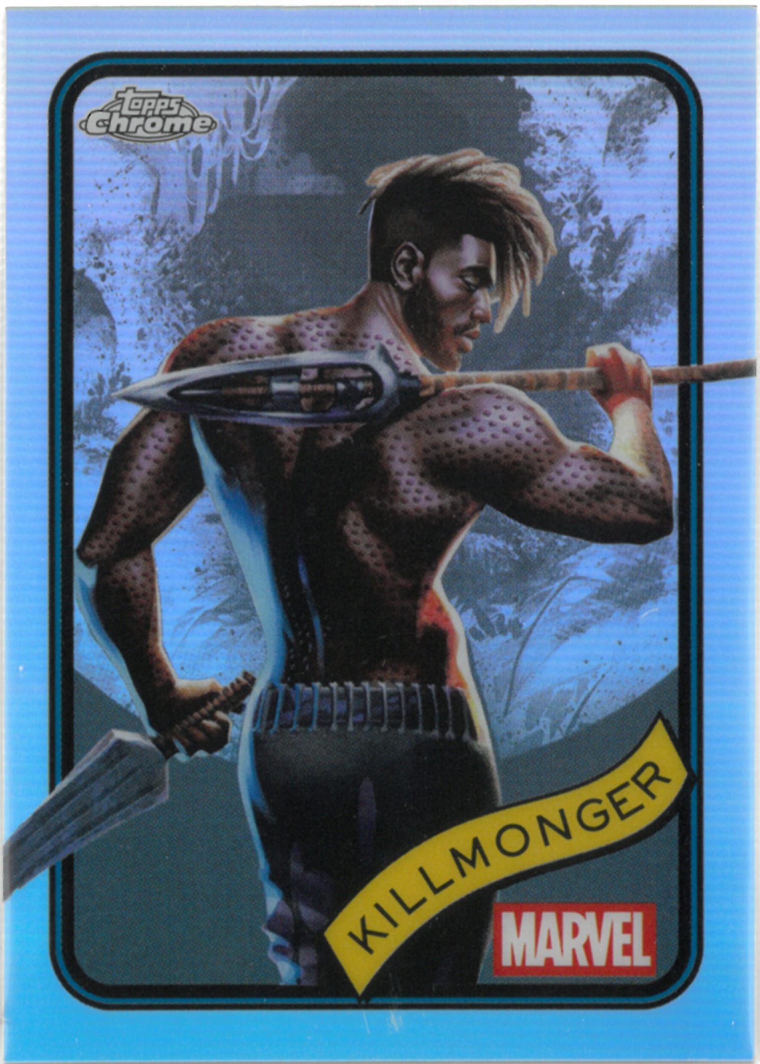2025 Topps Chrome MARVEL "Killmonger" REFRACTOR #34(キルモンガー)
