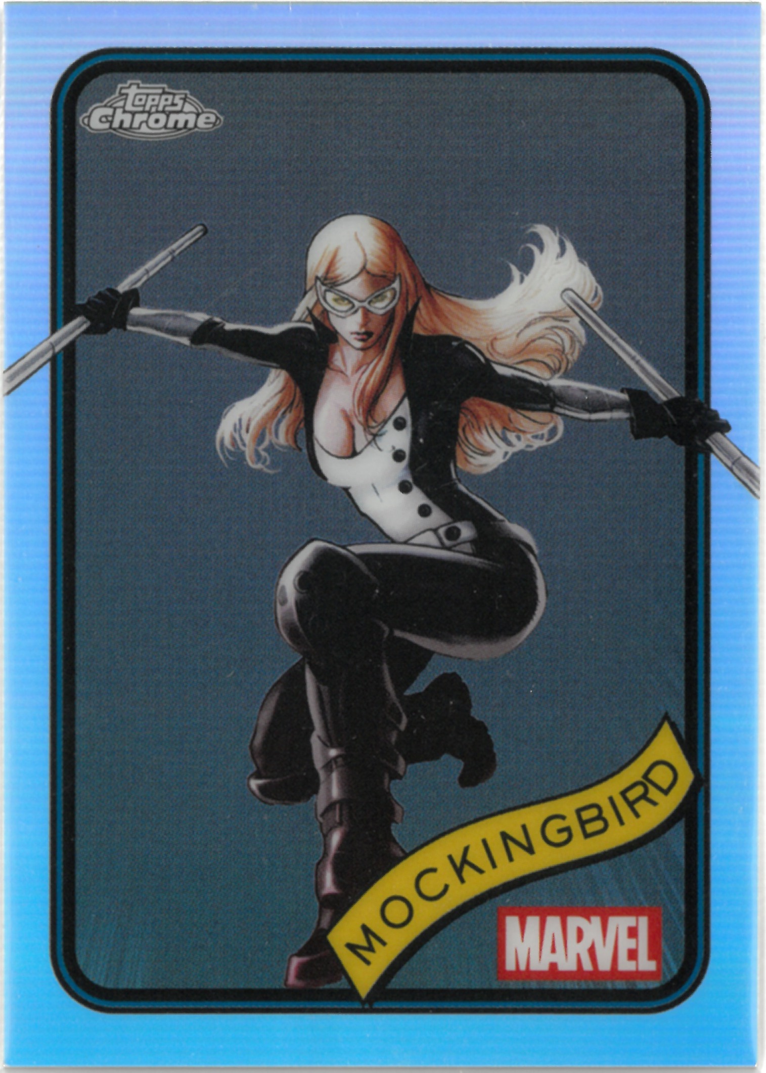 2025 Topps Chrome MARVEL "Mockingbird" REFRACTOR #37(モッキングバード)