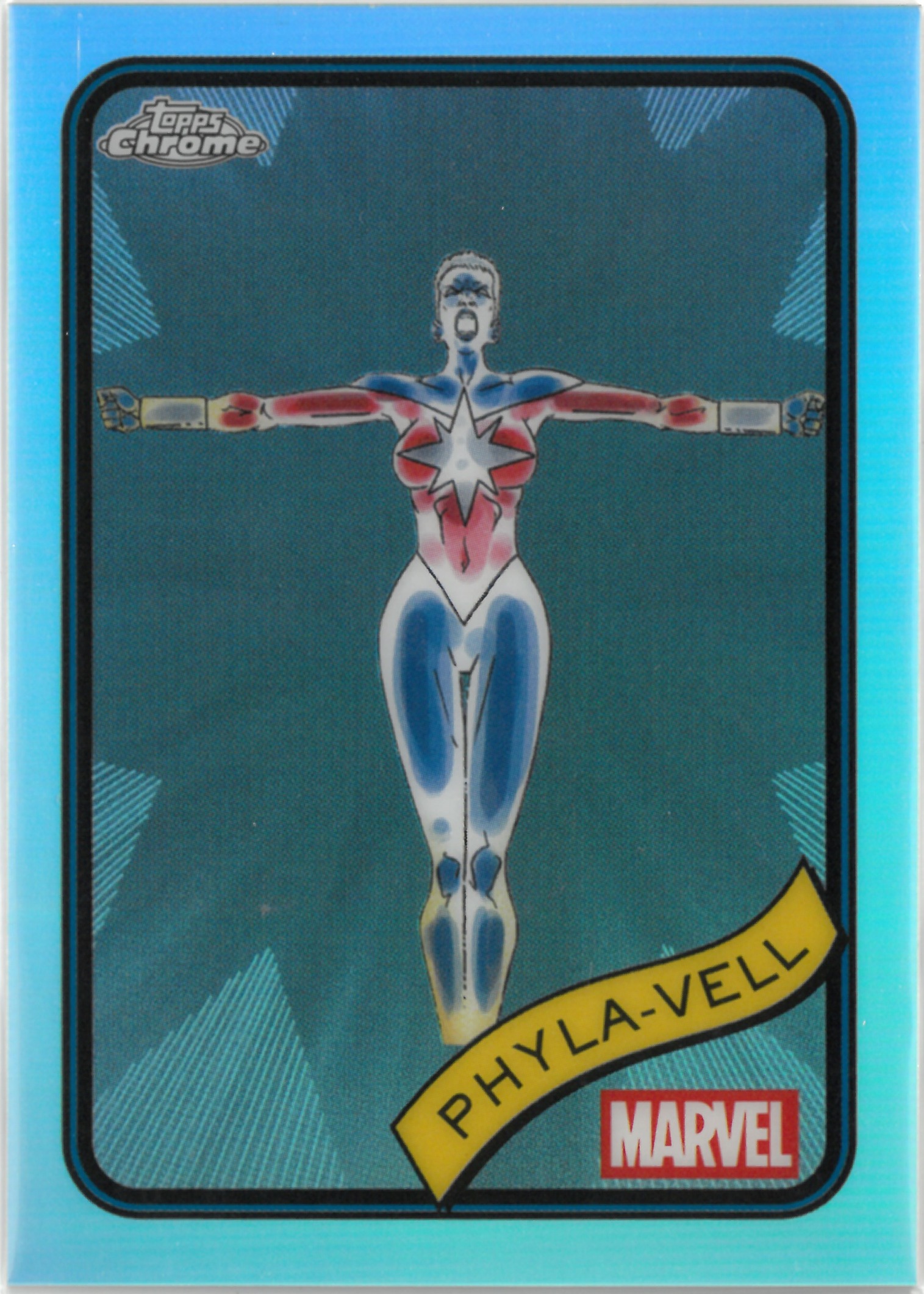 2025 Topps Chrome MARVEL "Phyla-Vell" REFRACTOR #78(フィラ・ベル)