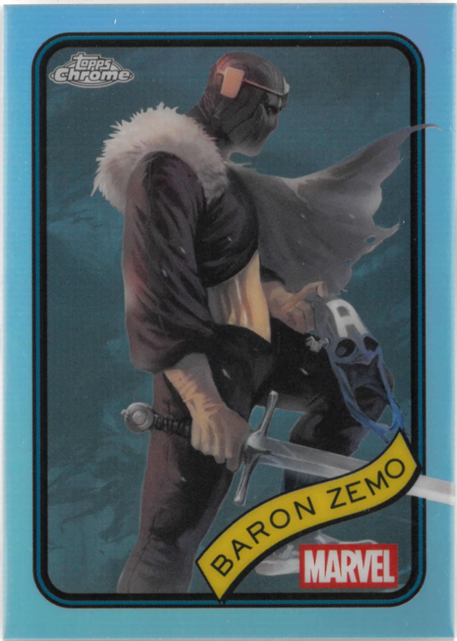 2025 Topps Chrome MARVEL "Baron Zemo" REFRACTOR #125(バロン・ジーモ)