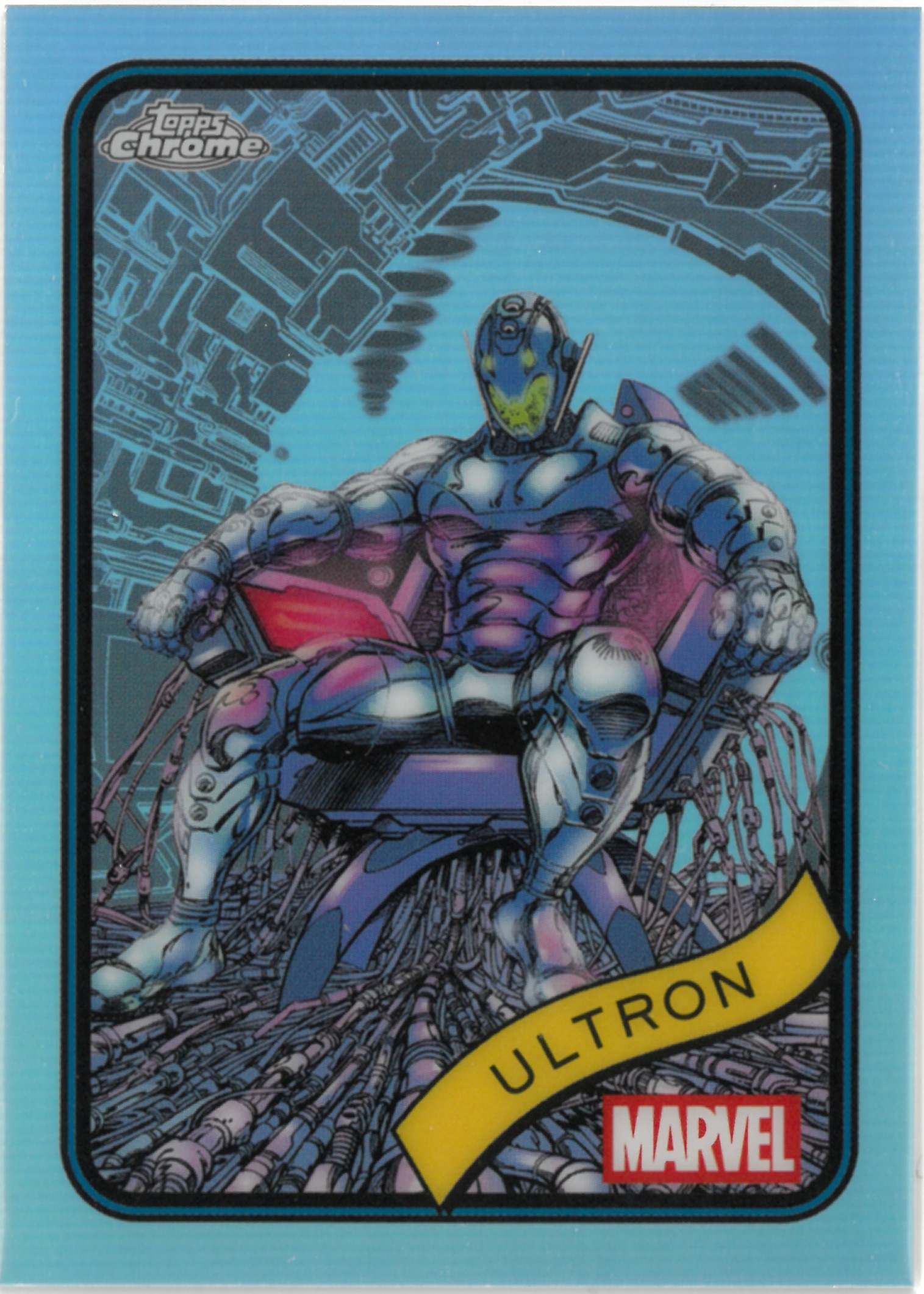 2025 Topps Chrome MARVEL "Ultron" REFRACTOR #138(ウルトロン)