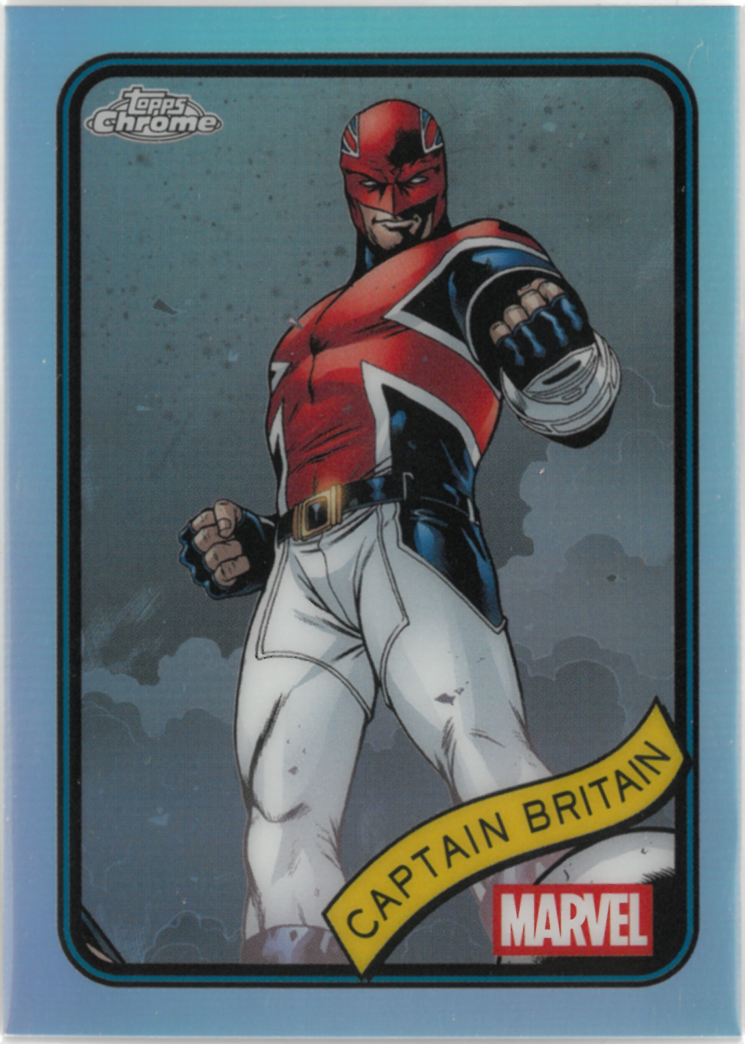 2025 Topps Chrome MARVEL "Captain Britain" REFRACTOR #151(キャプテン・ブリテン)
