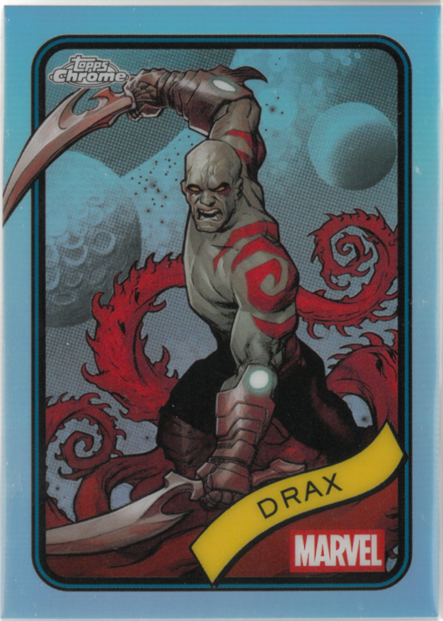 2025 Topps Chrome MARVEL "Drax" REFRACTOR #184(ドラックス)