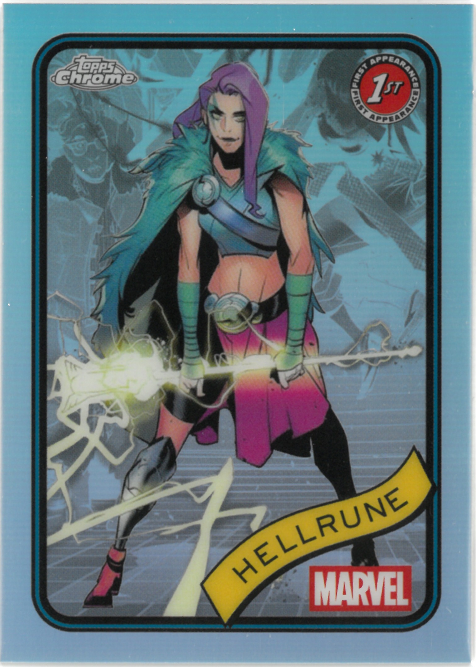 2025 Topps Chrome MARVEL "Hellrune" REFRACTOR #199(ヘルルーン)
