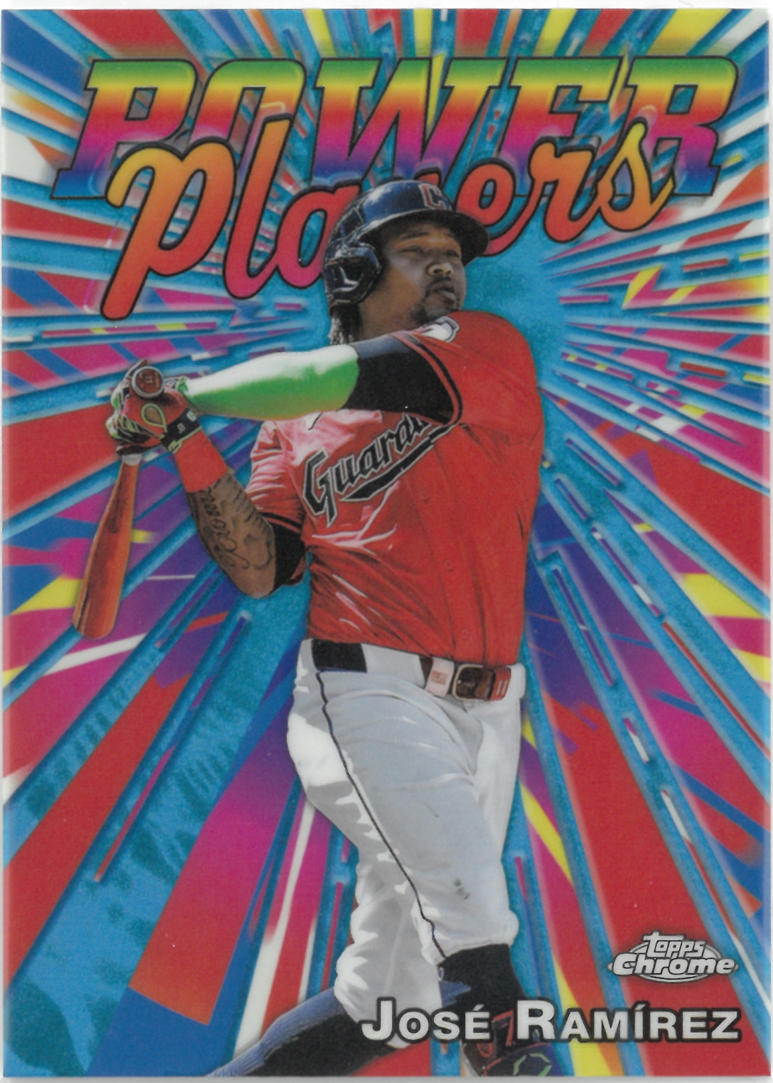 2025 Topps Chrome "Jose Ramirez" #PP-14(ホセ・ラミレス)