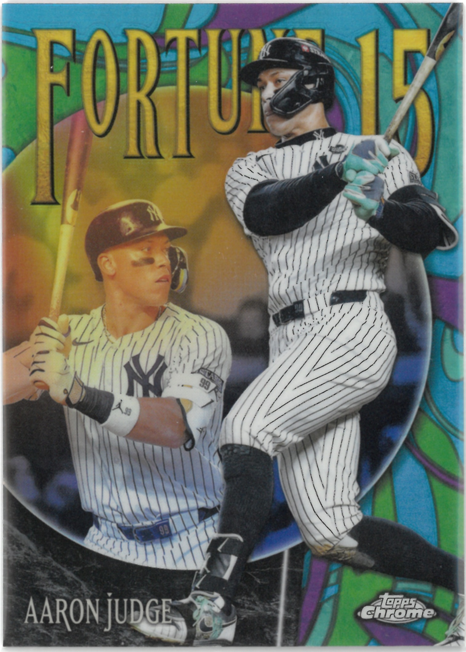 2025 Topps Chrome "Aaron Judge" #F15-1(アーロン・ジャッジ)