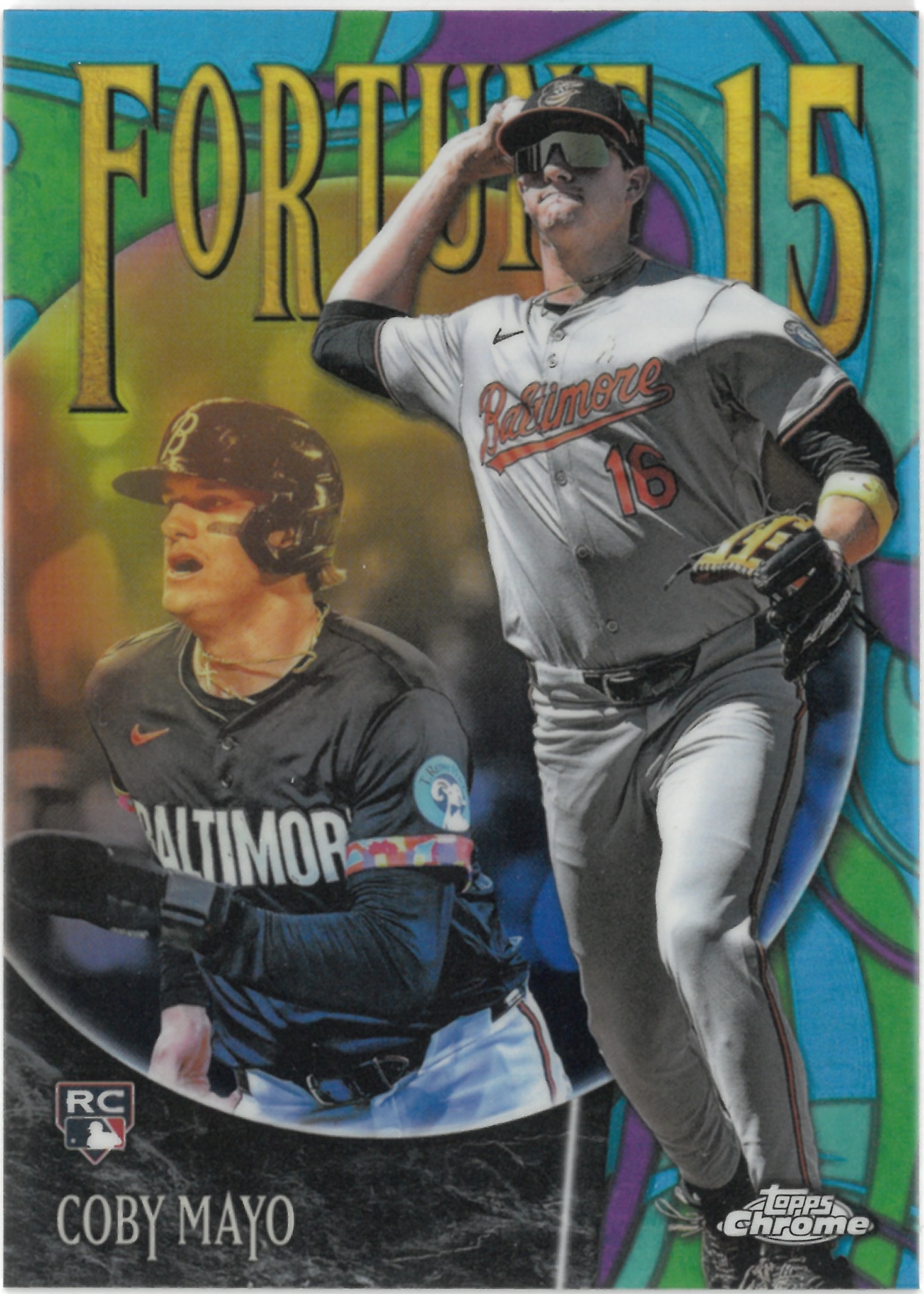 2025 Topps Chrome "Coby Mayo" #F15-12(コービー・メイヨ)