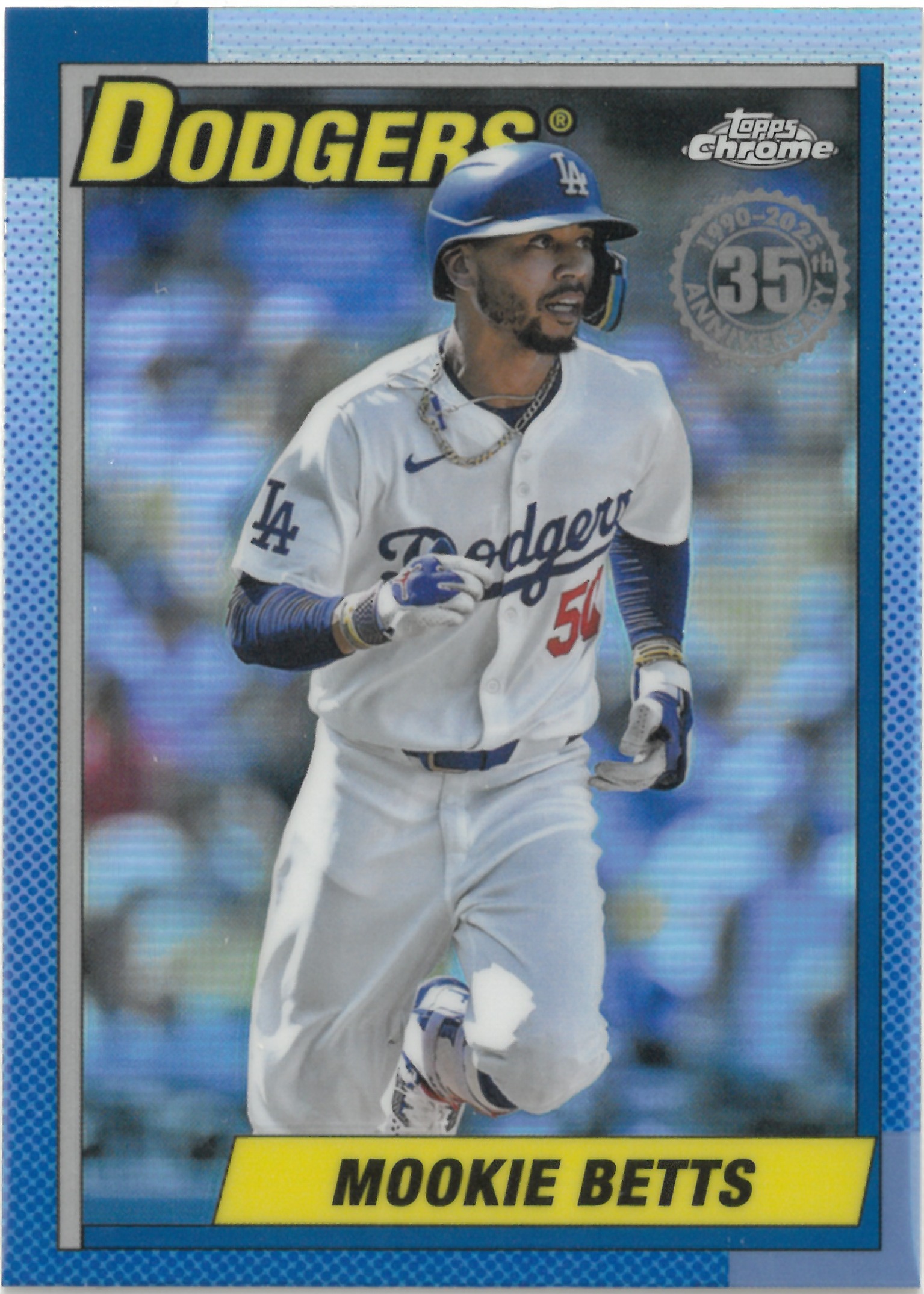 2025 Topps Chrome "Mookie Betts" #90CB-8(ムーキー・ベッツ)