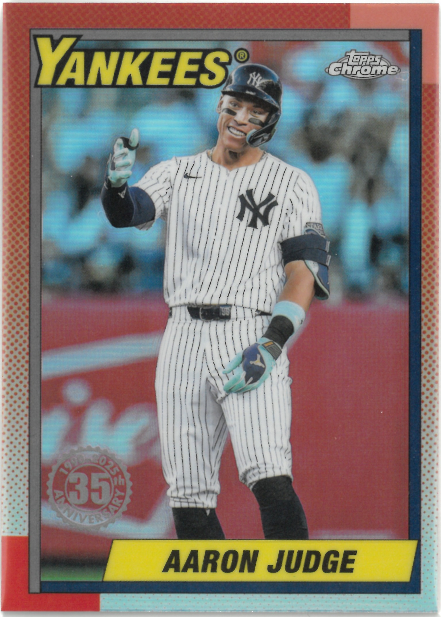 2025 Topps Chrome "Aaron Judge" #90CB-11(アーロン・ジャッジ)