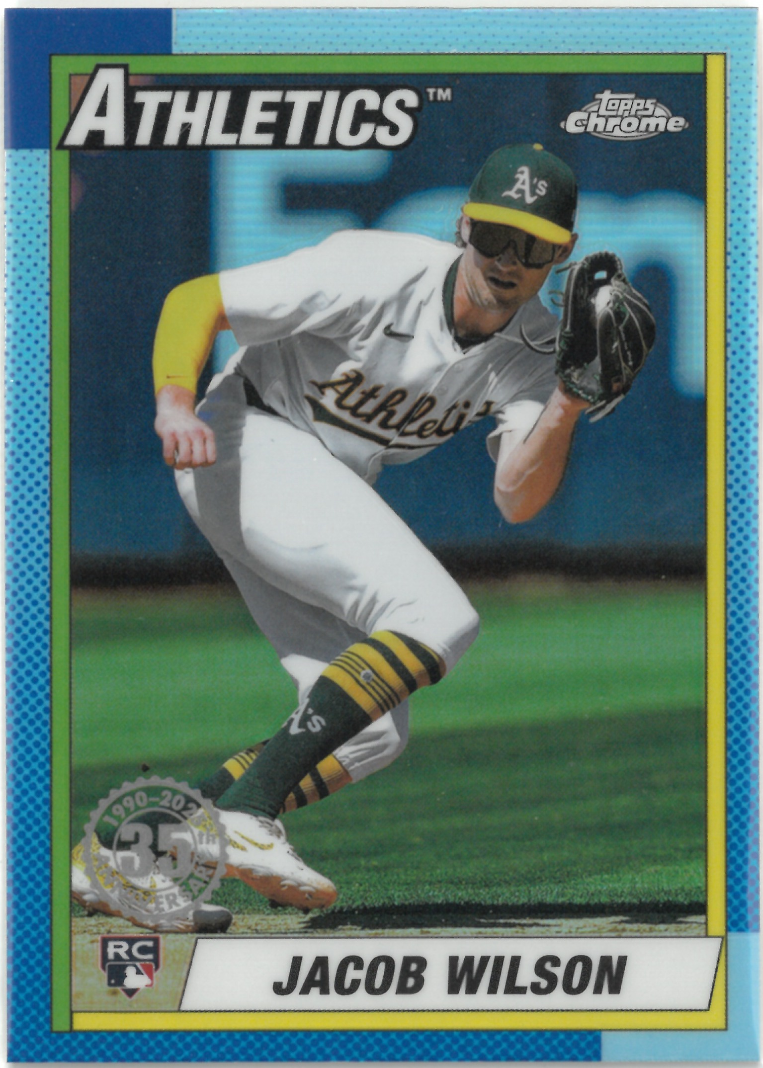 2025 Topps Chrome "Jacob Wilson" #90CB-18(ジェイコブ・ウィルソン)