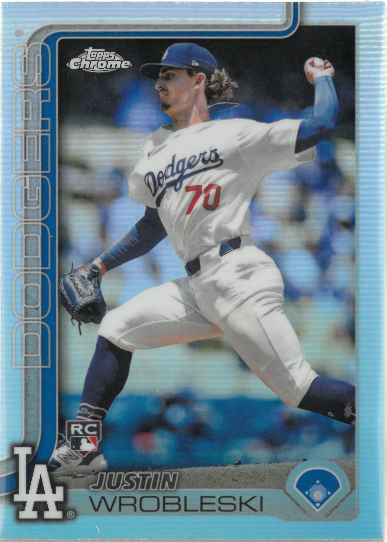 2025 Topps Chrome "Justin Wrobleski" #38(ジャスティン・ロブレスキー)