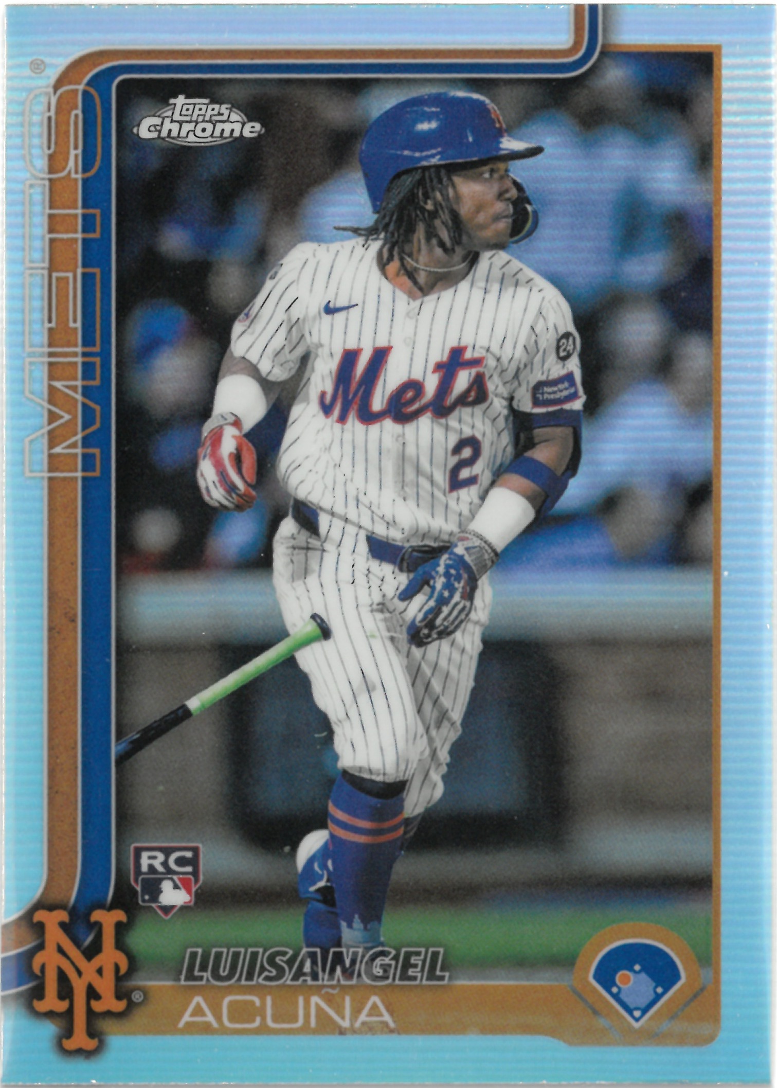2025 Topps Chrome "Luisangel Acuna" #56(ルイスアンヘル・アクーニャ)