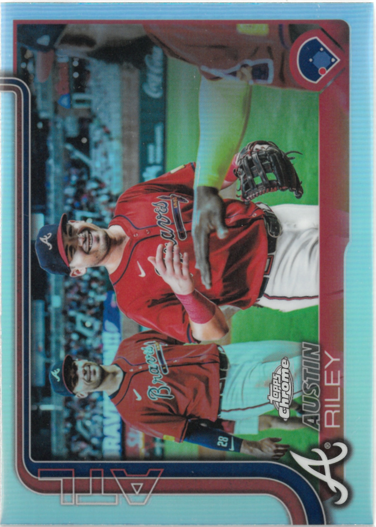 2025 Topps Chrome "Austin Riley" #206(オースティン・ライリー)