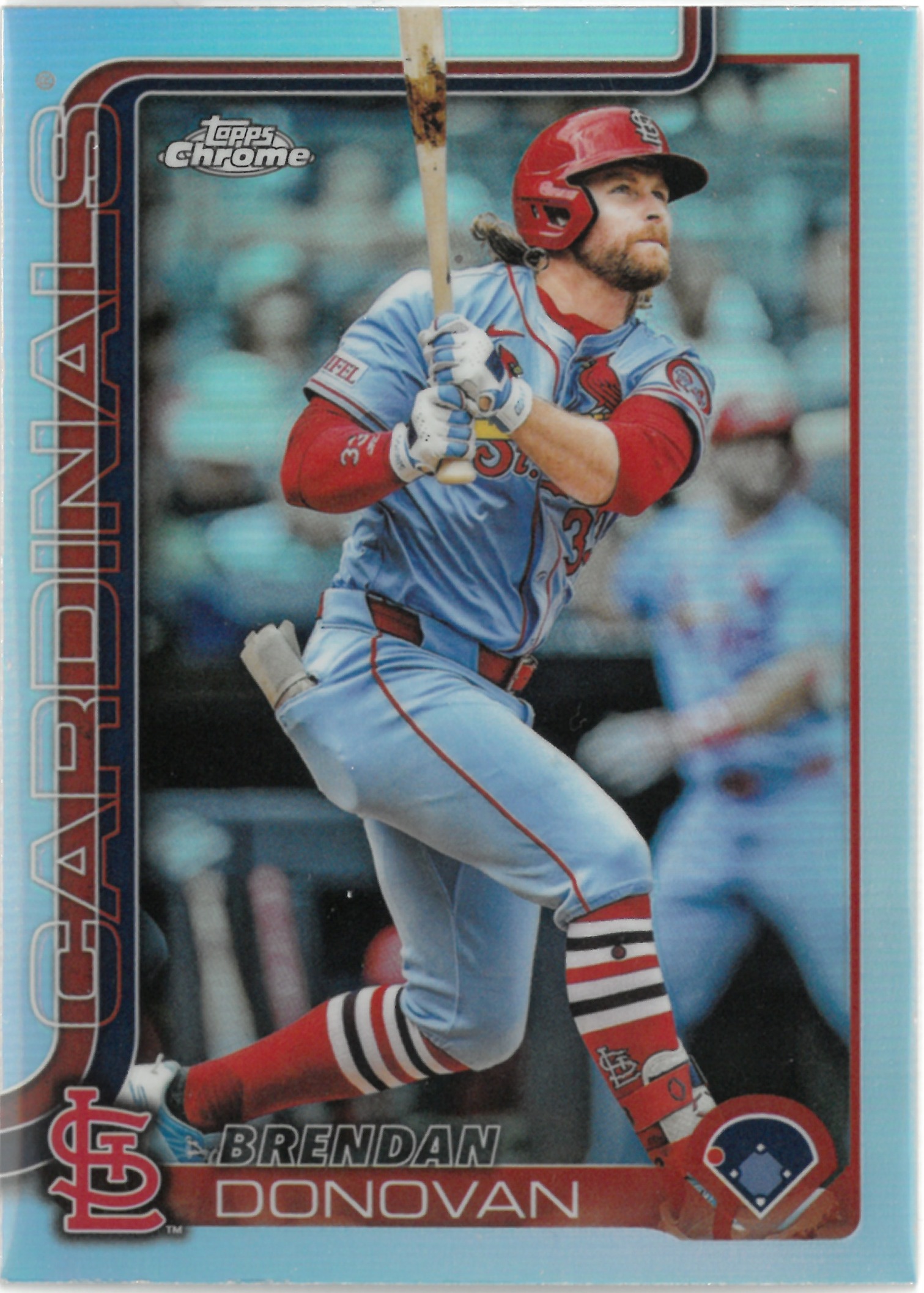 2025 Topps Chrome "Brendan Donovan" #233(ブレンダン・ドノバン)