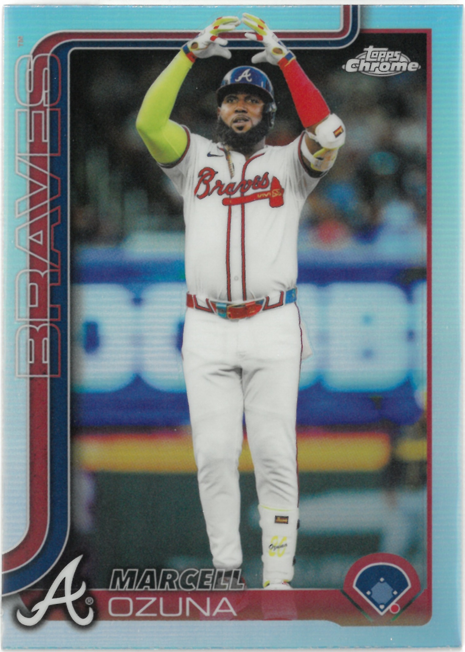 2025 Topps Chrome "Marcell Ozuna" #250(マーセル・オズナ)