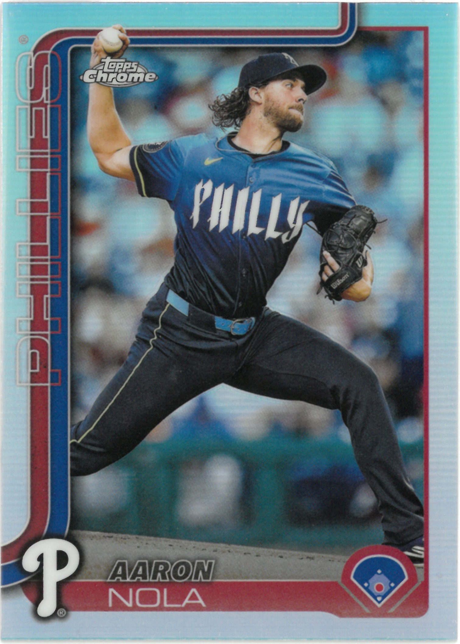 2025 Topps Chrome "Aaron Nola" #286(アーロン・ノラ)