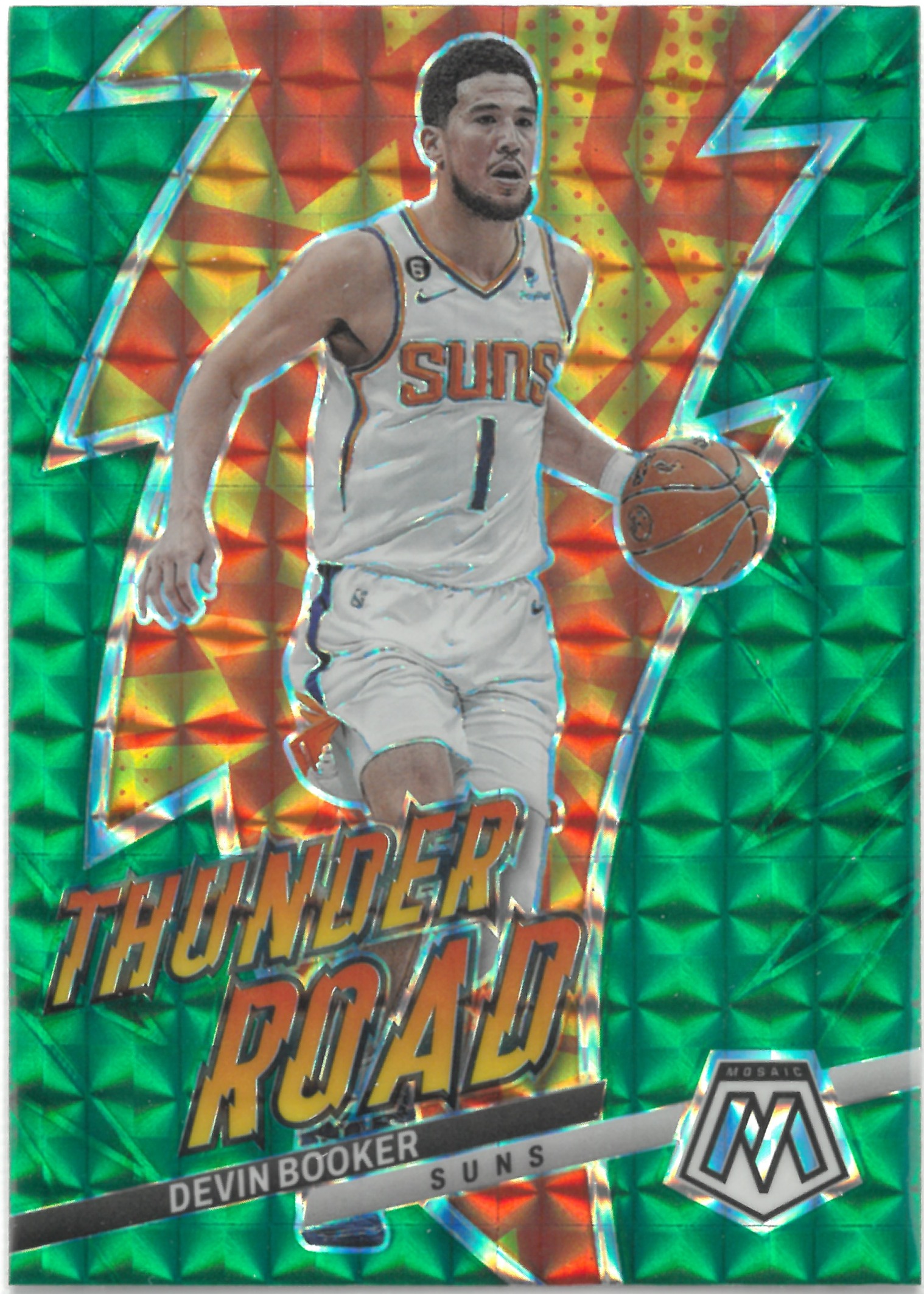 2022-23 PANINI MOSAIC "Devin Booker" THUNDER ROAD No.2(デビン・ブッカー)