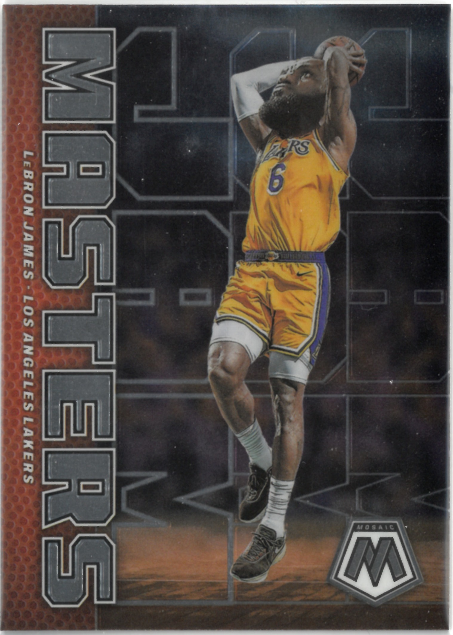 2022-23 PANINI MOSAIC "LeBron James" MASTERS No.1(レブロン・ジェームズ)