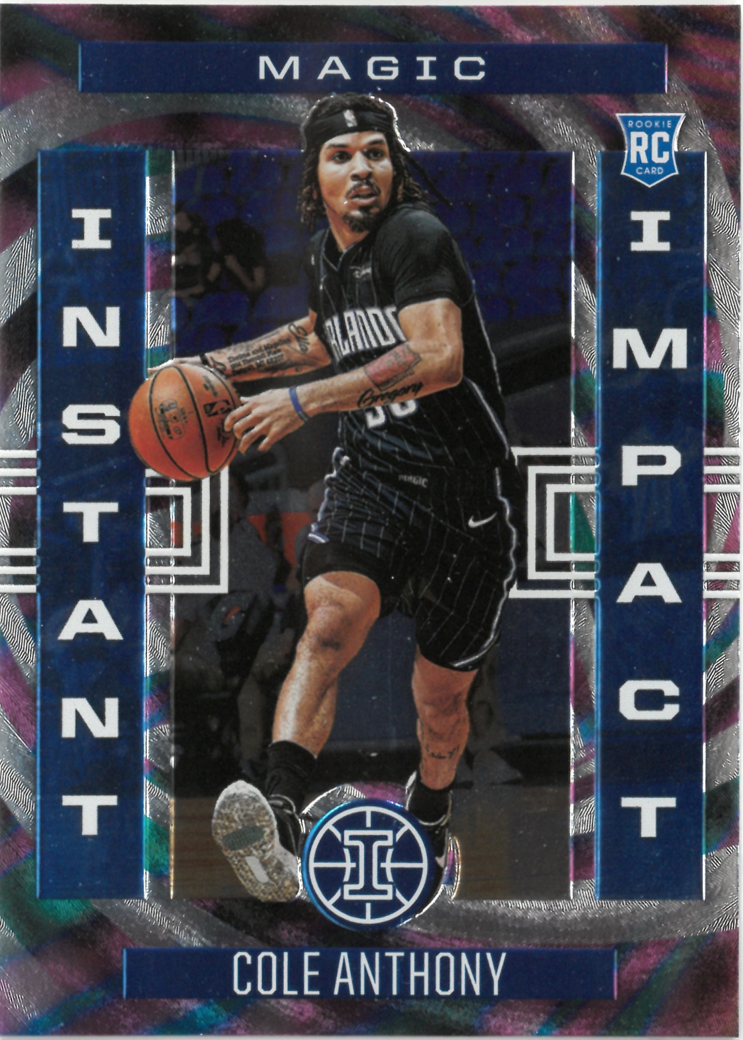 2020-21 PANINI ILLUSIONS "Cole Anthony" INSTANT IMPACT No.24(コール・アンソニー)