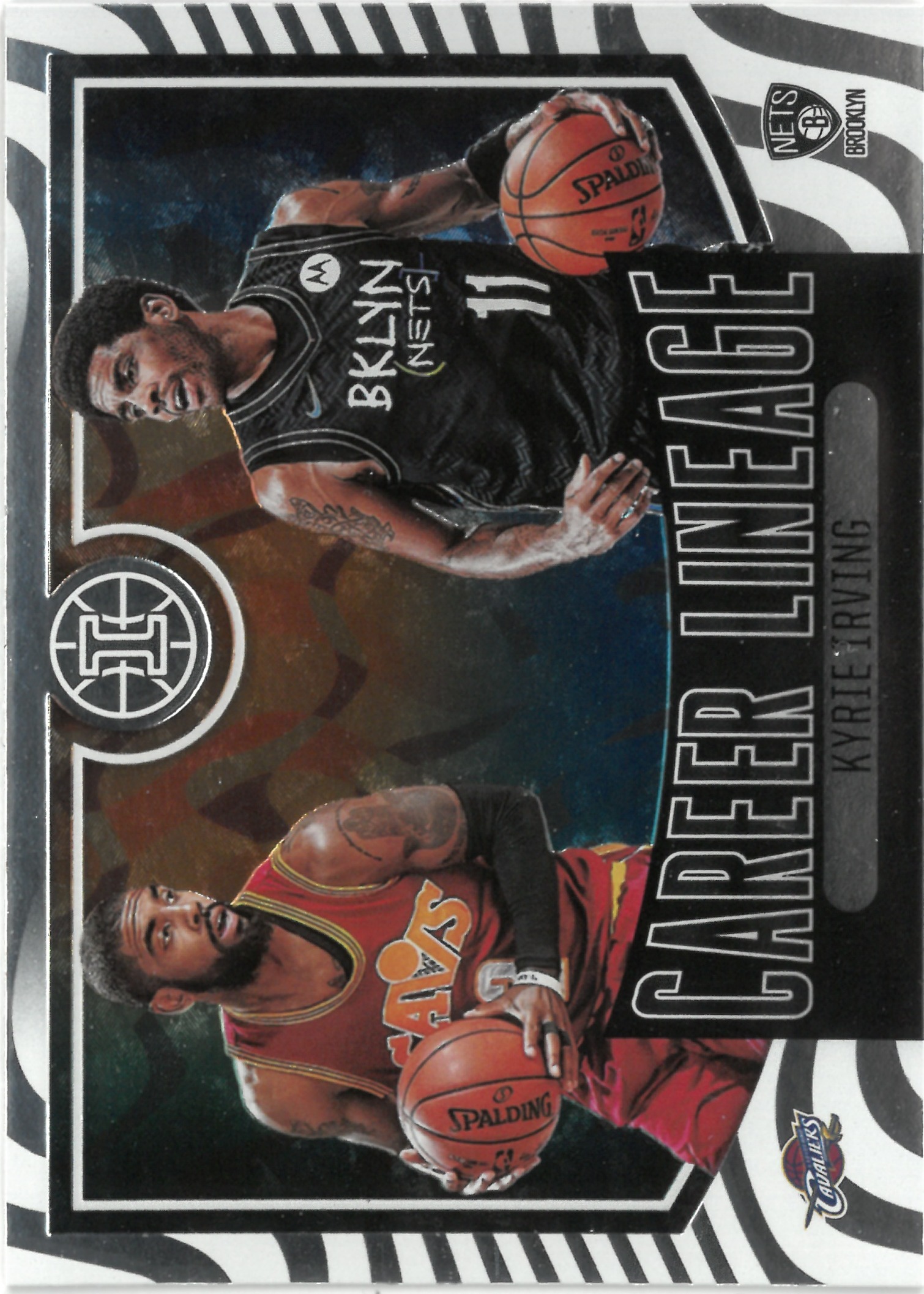 2020-21 PANINI ILLUSIONS "Kyrie Irving" CAREER LINEAGE No.6(カイリー・アービング)