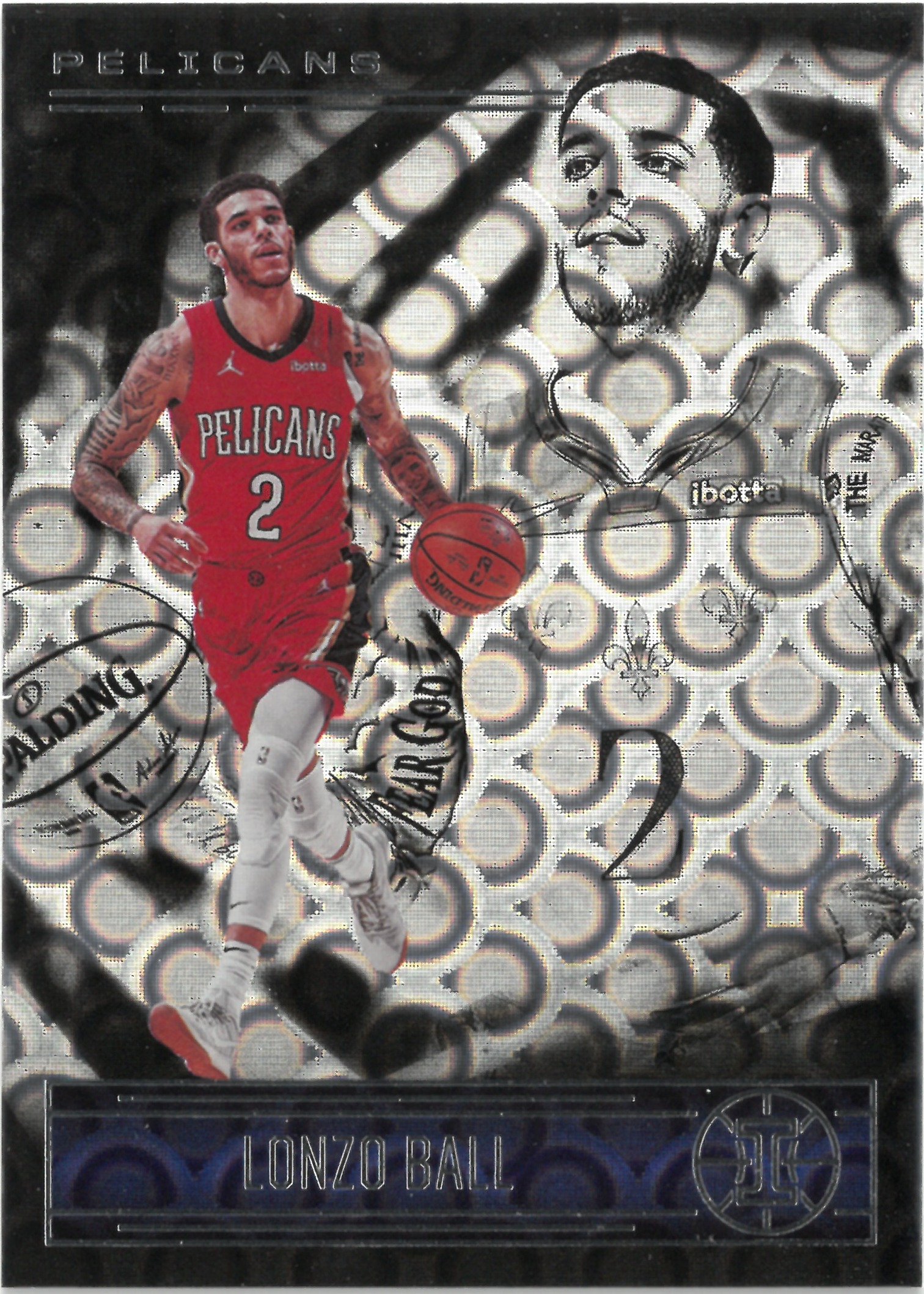 2020-21 PANINI ILLUSIONS "Lonzo Ball" No.25(ロンゾ・ボール)