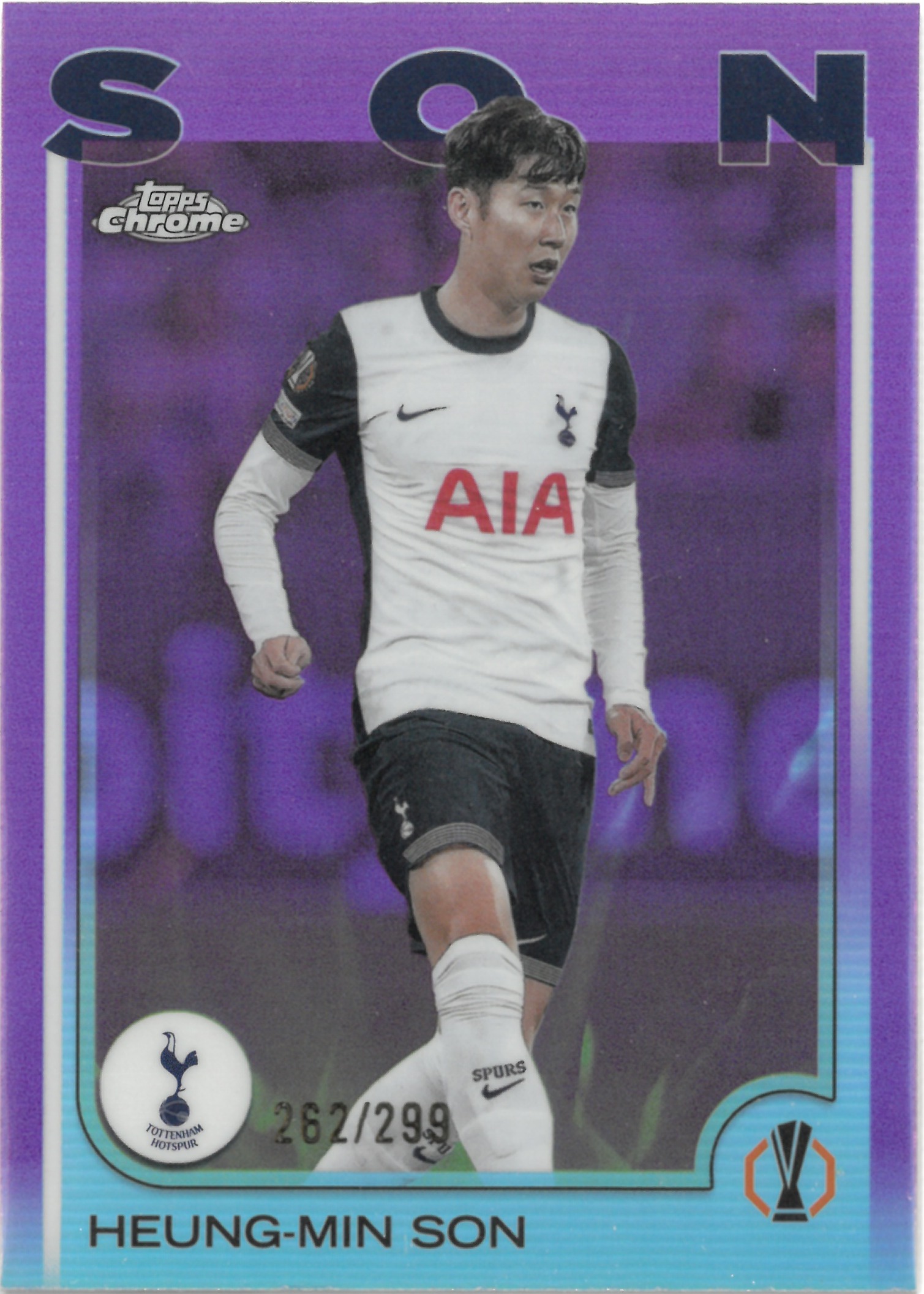 2025 Topps Chrome "Heung-Min Son"【262/299】#68(孫 興民)