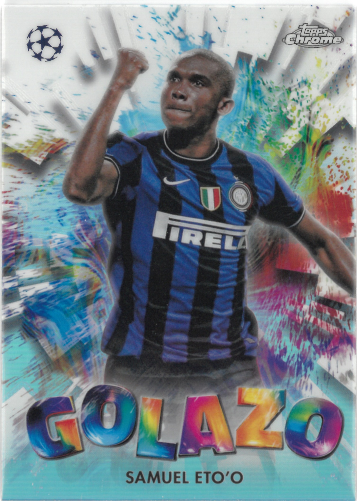 2025 Topps Chrome "Samuel Eto'O" #GZ-13(サミュエル・エトー)