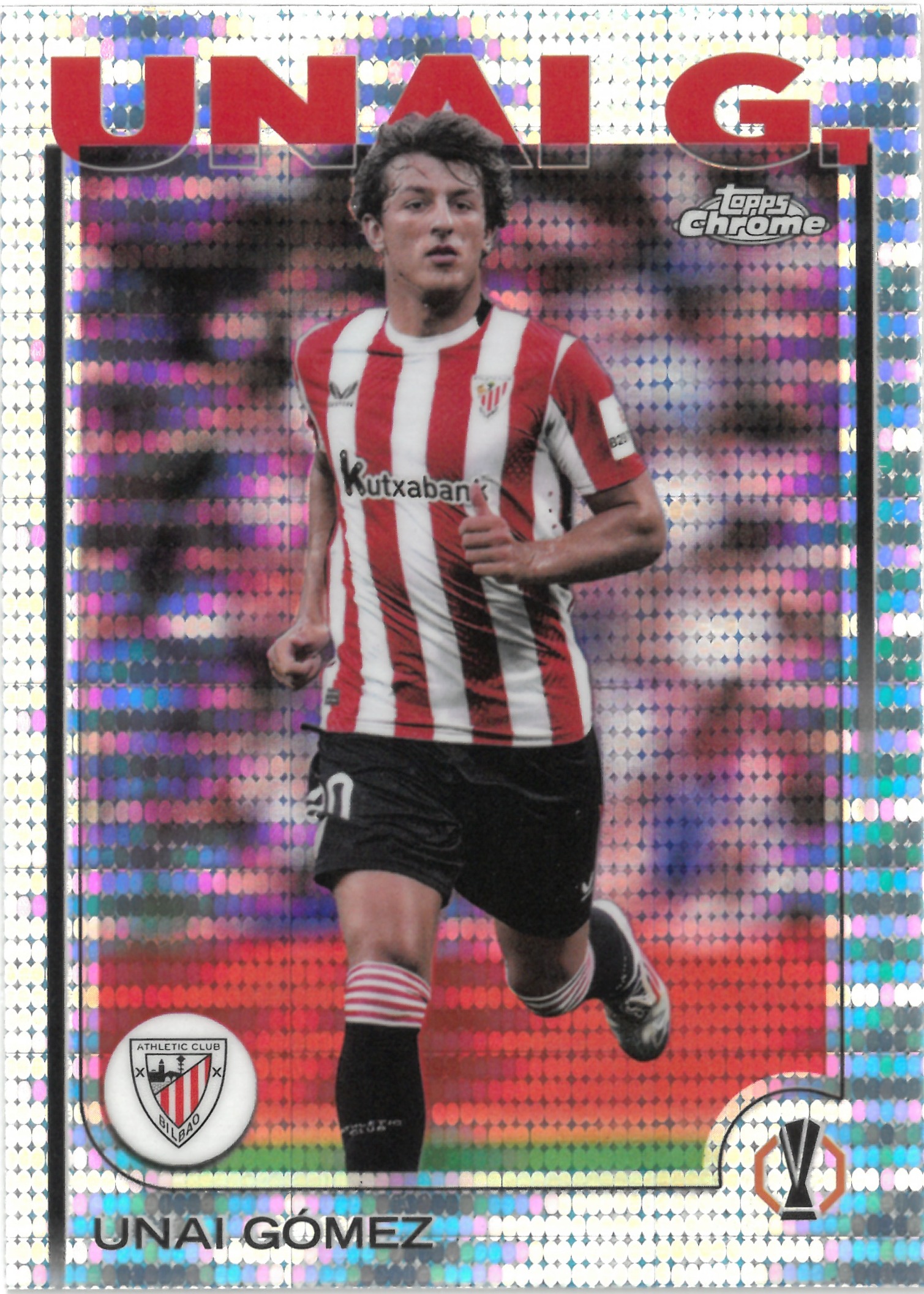 2025 Topps Chrome "Unai Gomez" #145(ウナイ・ゴメス)