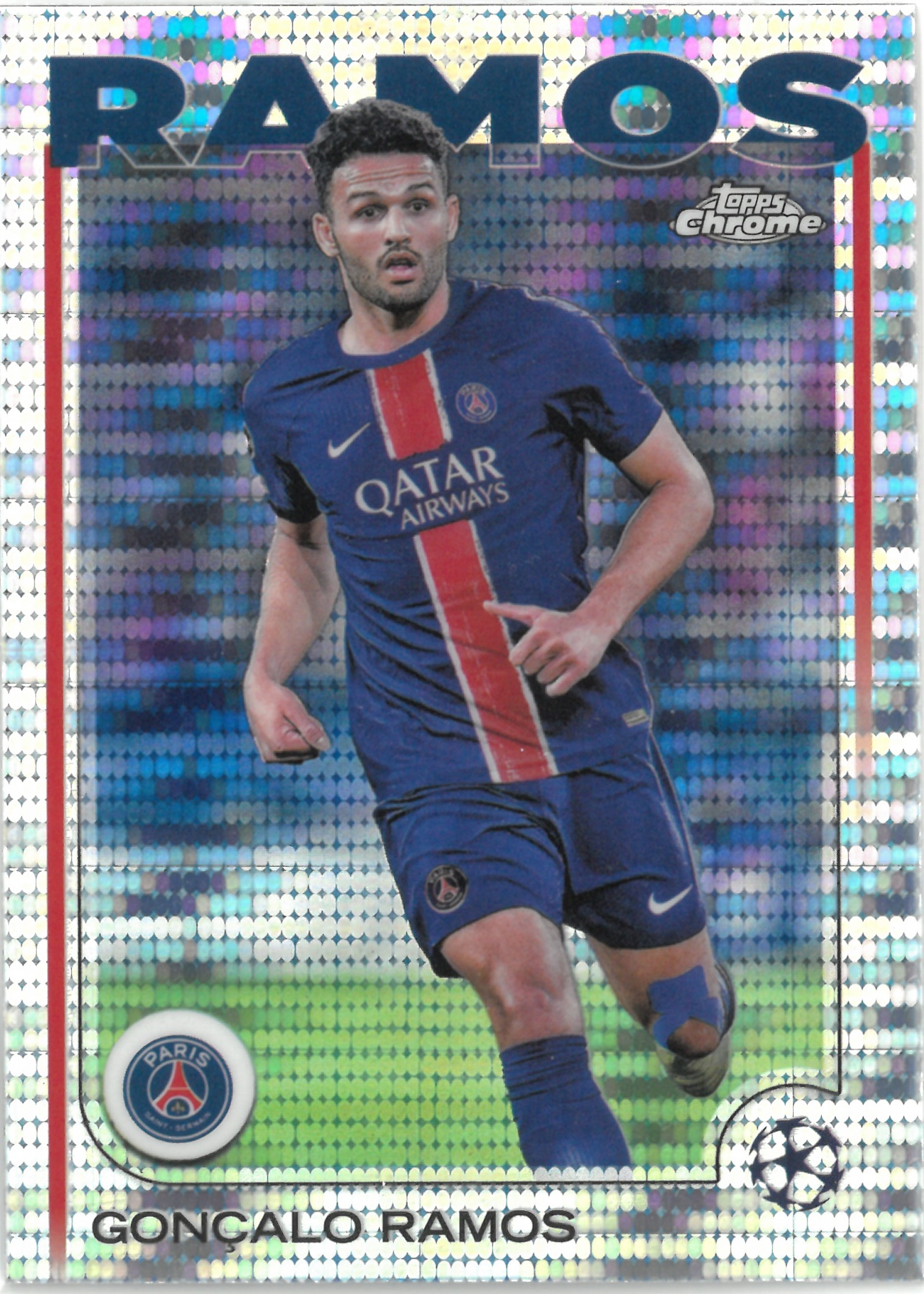 2025 Topps Chrome "Goncalo Ramos" #31(ゴンサロ・ラモス)