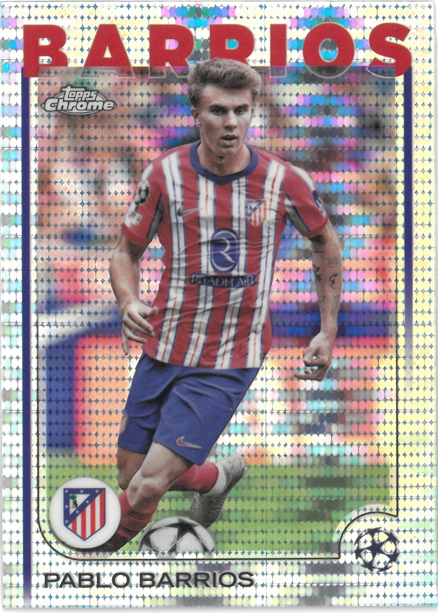 2025 Topps Chrome "Pablo Barrios" #123(パブロ・バリオス)