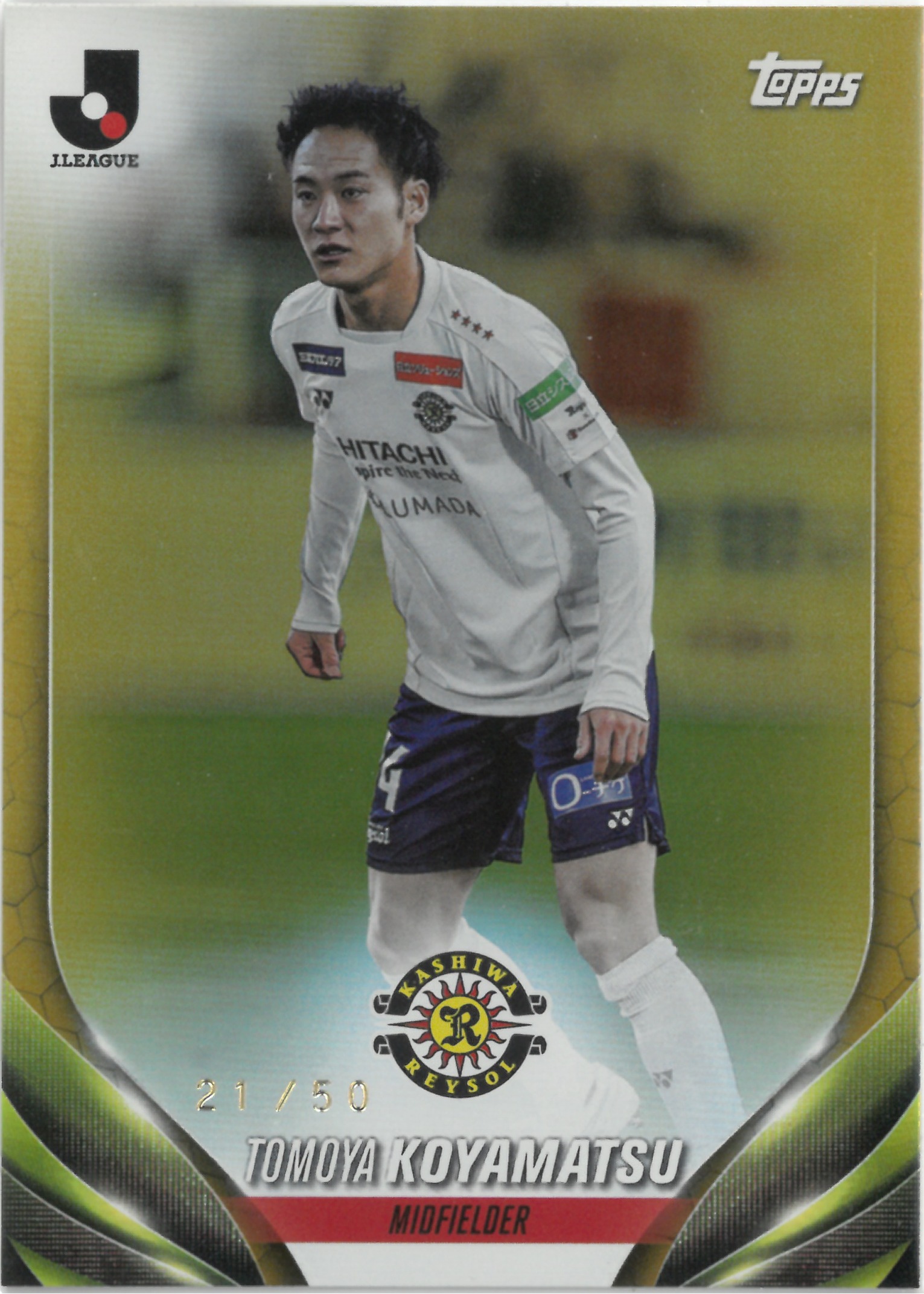 2024 Topps J.LEAGUE "Tomoya Koyamatsu"【21/50】#71(小屋松 知哉)