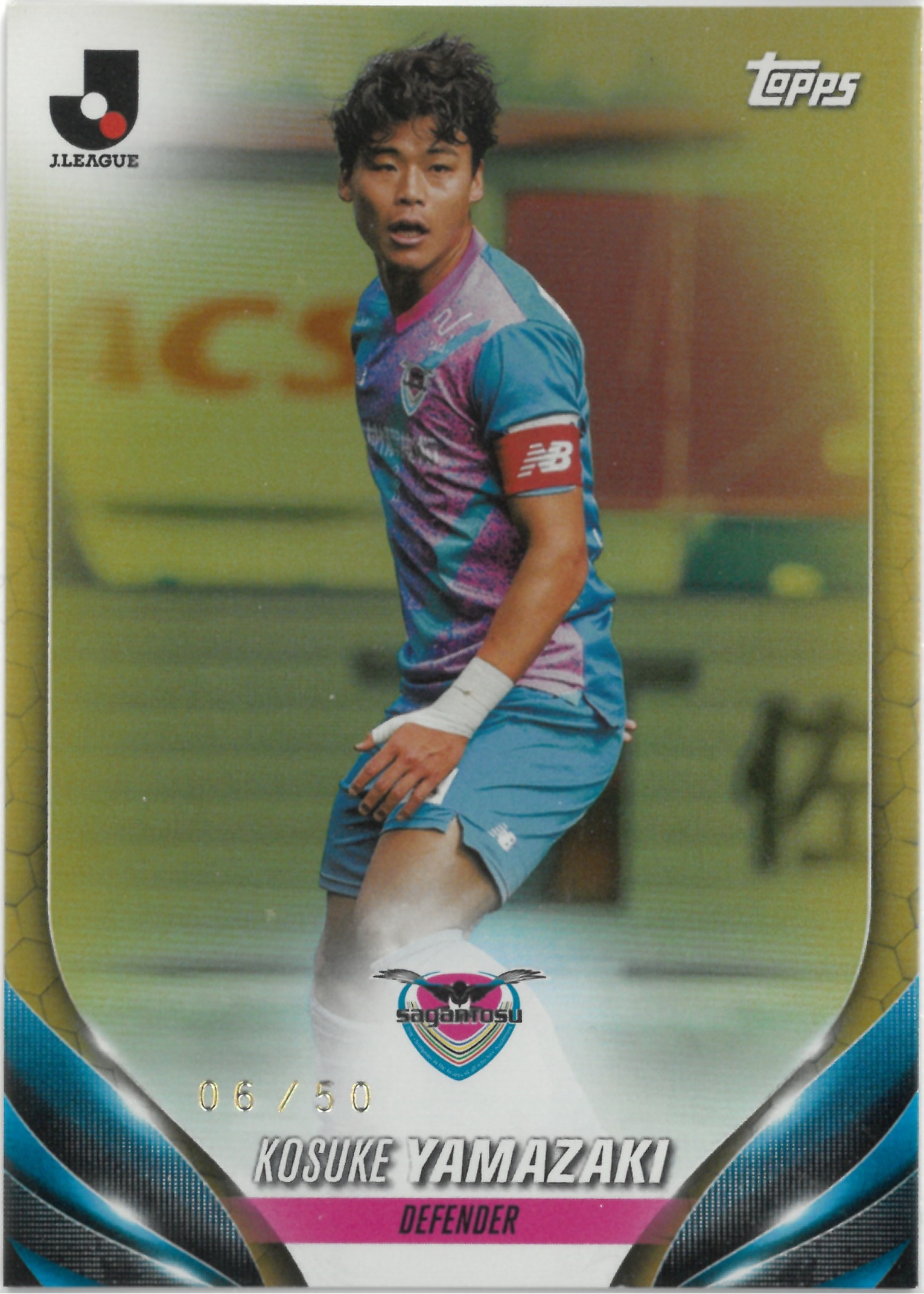 2024 Topps J.LEAGUE "Kosuke Yamazaki"【06/50】#163(山﨑 浩介)