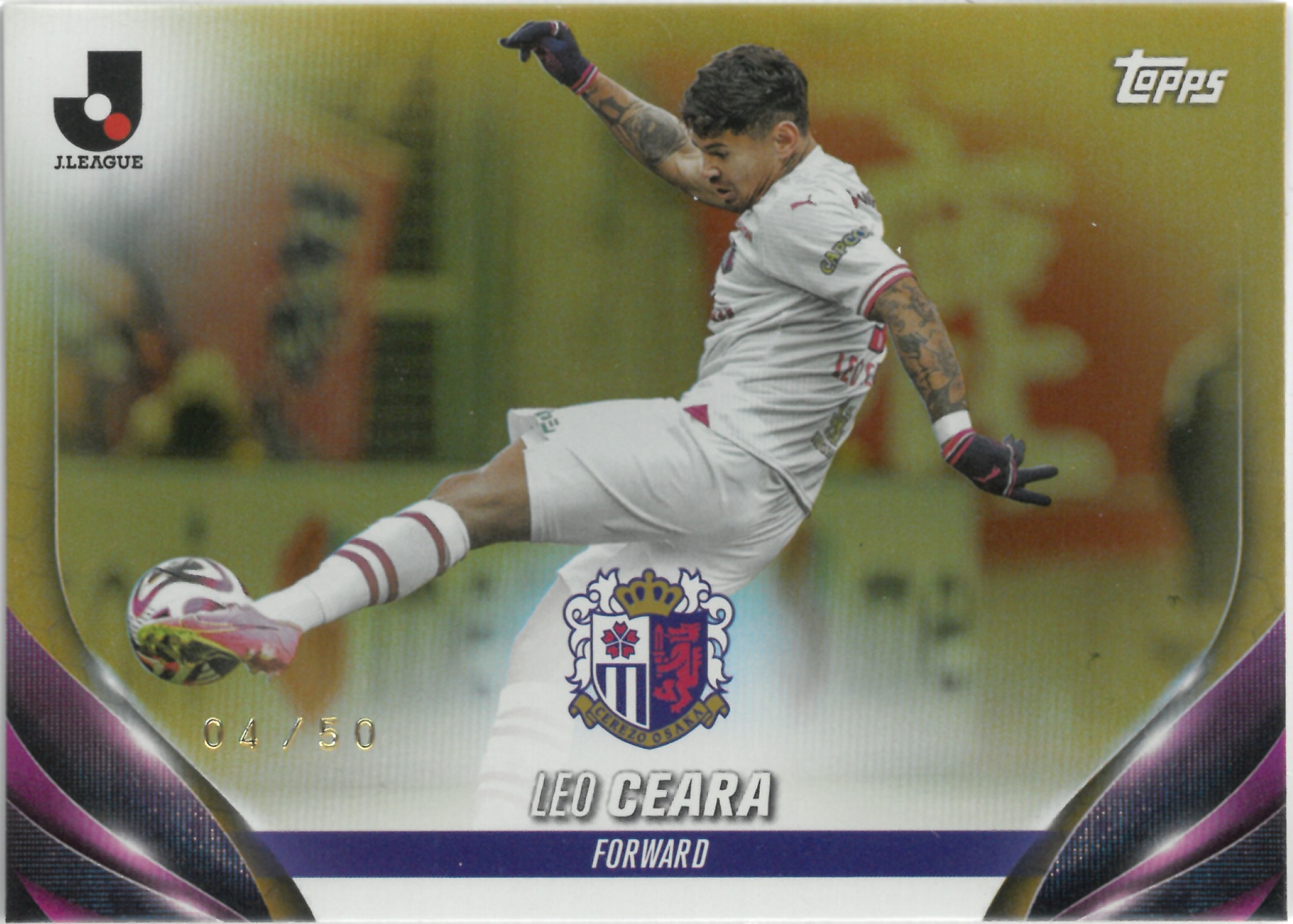 2024 Topps J.LEAGUE "Leo Ceara"【04/50】#84(レオ・セアラ)