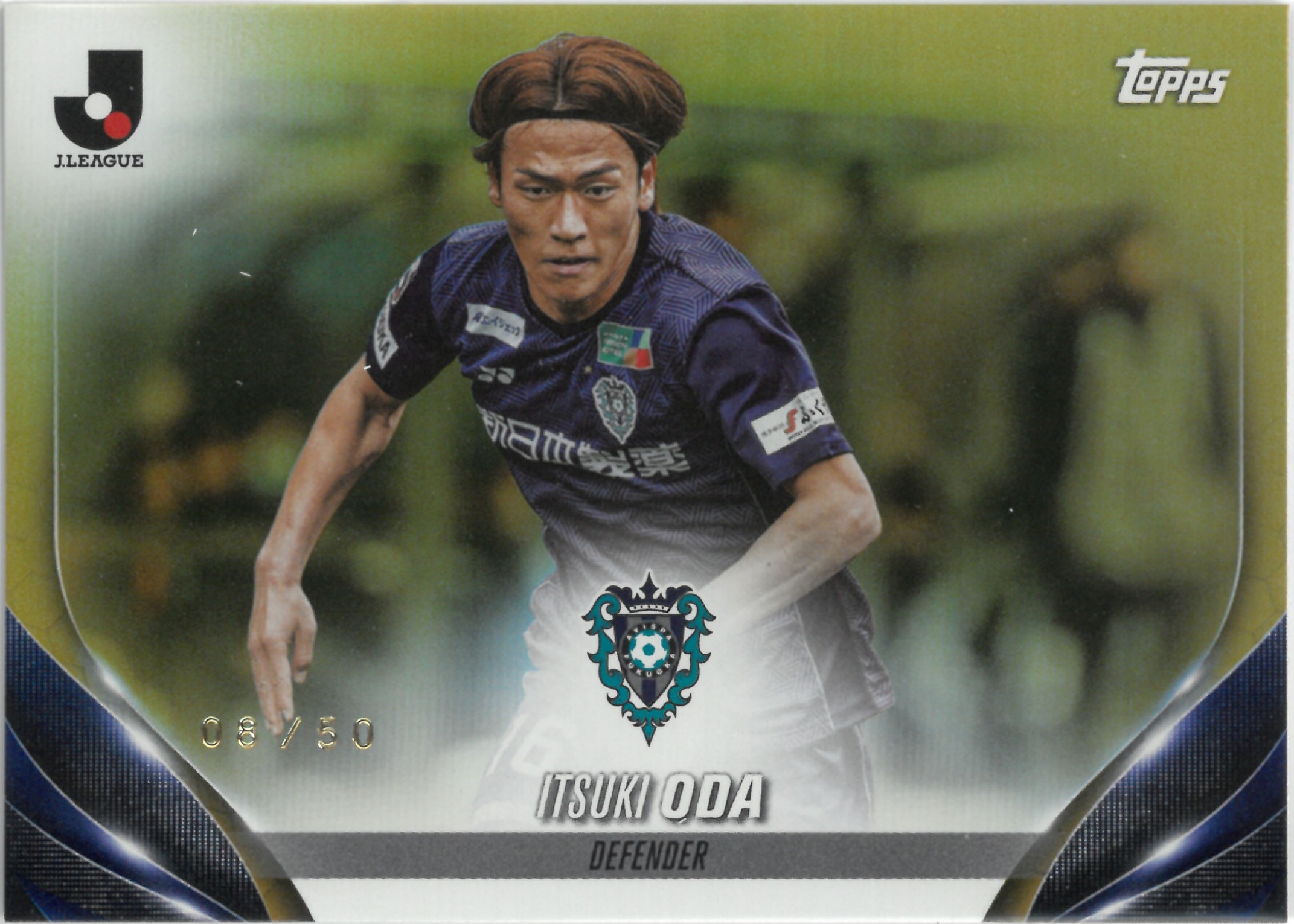 2024 Topps J.LEAGUE "Itsuki Oda"【08/50】#78(小田 逸稀)