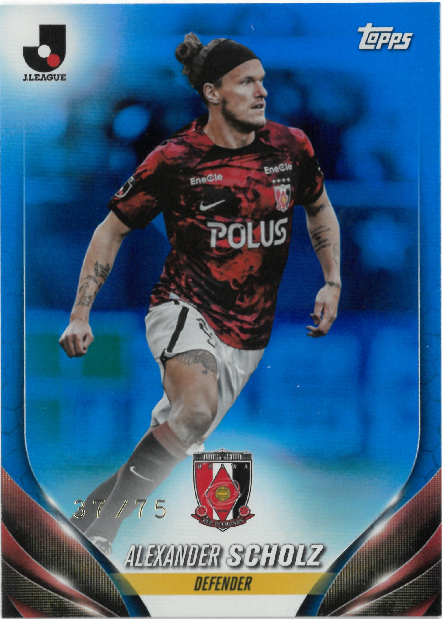 2024 Topps J.LEAGUE "Alexander Scholz"【37/75】#119(アレクサンダー・ショルツ)