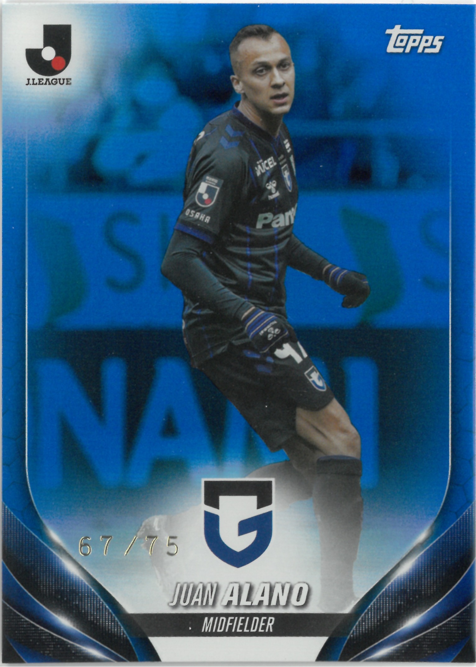 2024 Topps J.LEAGUE "Juan Alano"【67/75】#181(ファン・アラーノ)