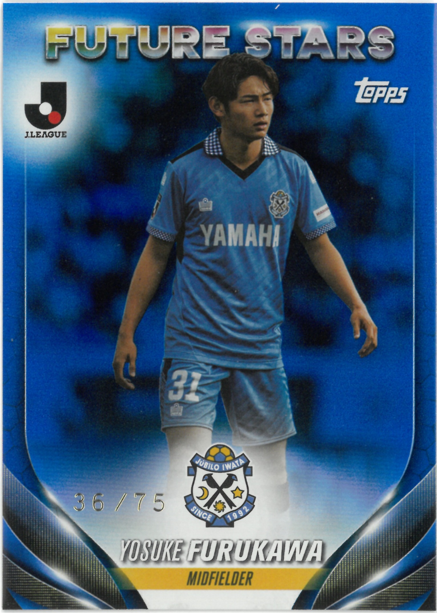 2024 Topps J.LEAGUE "Yosuke Furukawa"【36/75】#147(古川 陽介)
