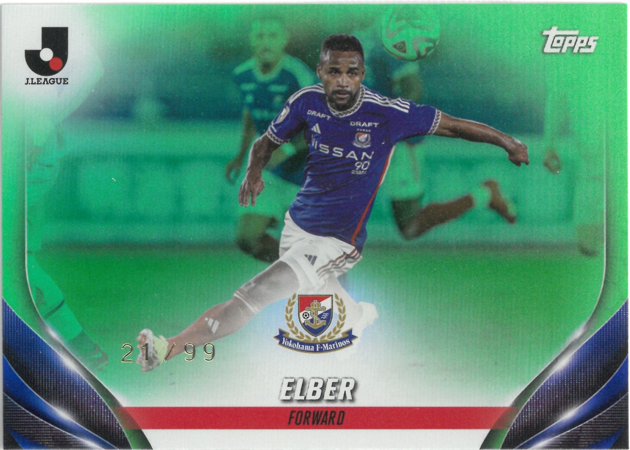 2024 Topps J.LEAGUE "Elber"【21/99】#26(エウベル)