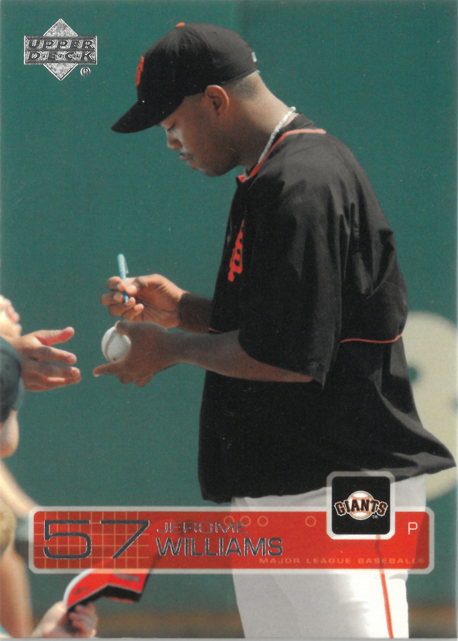 2003 Upper Deck "Jerome Williams" #546(ジェローム・ウィリアムズ)