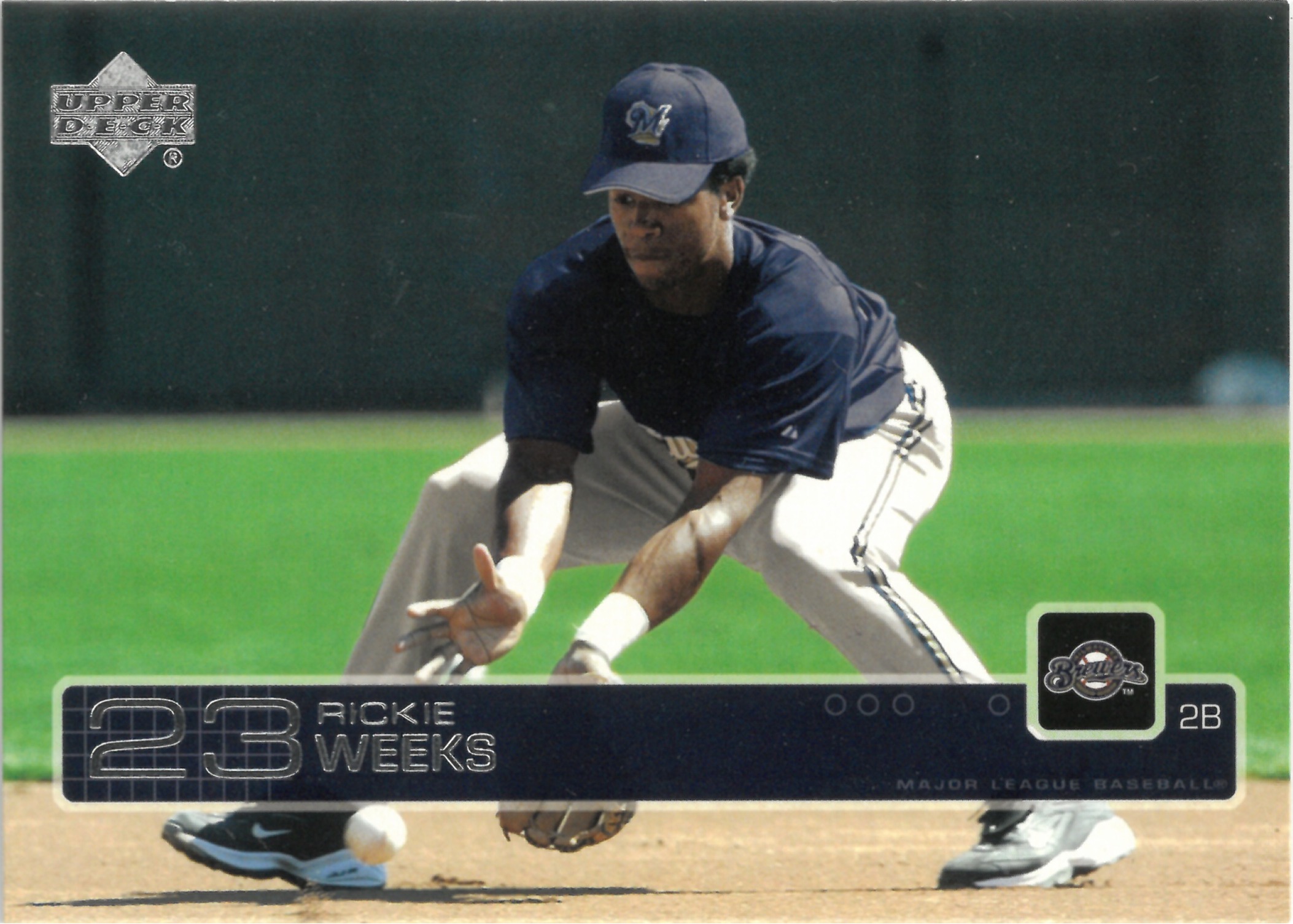 2003 Upper Deck "Rickie Weeks" #551(リッキー・ウィークス)