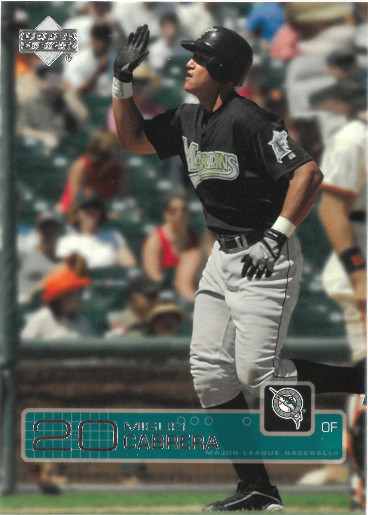 2003 Upper Deck "Miguel Cabrera" #587(ミゲル・カブレラ)