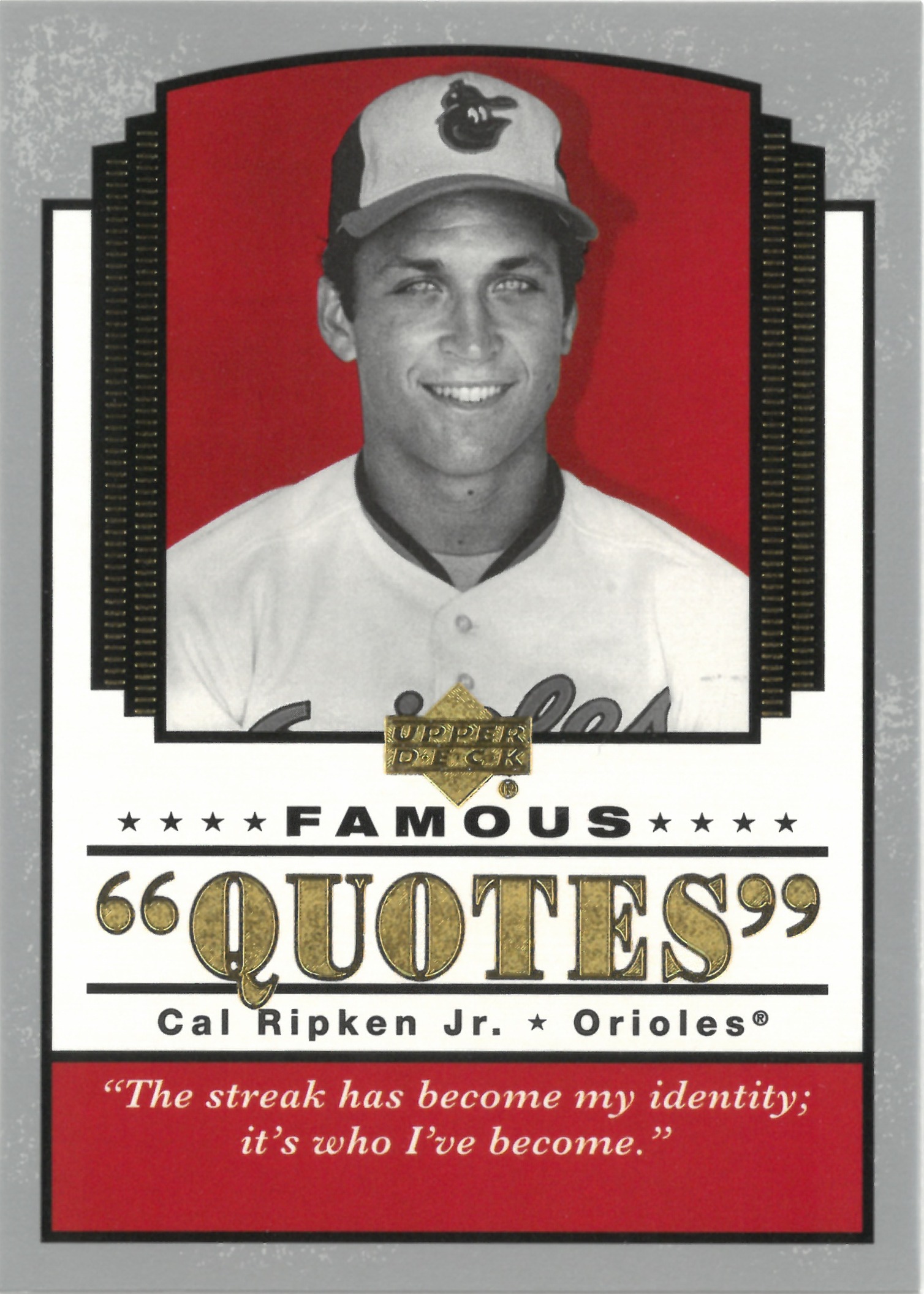 2004 Upper Deck "Cal Ripken" #Q-5(カル・リプケン)