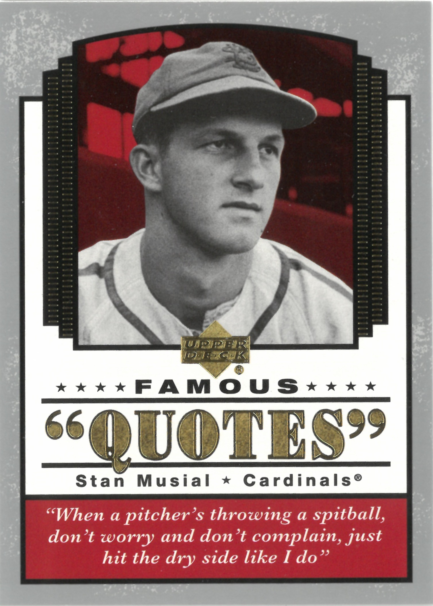 2004 Upper Deck "Stan Musial" #Q-14(スタン・ミュージアル)